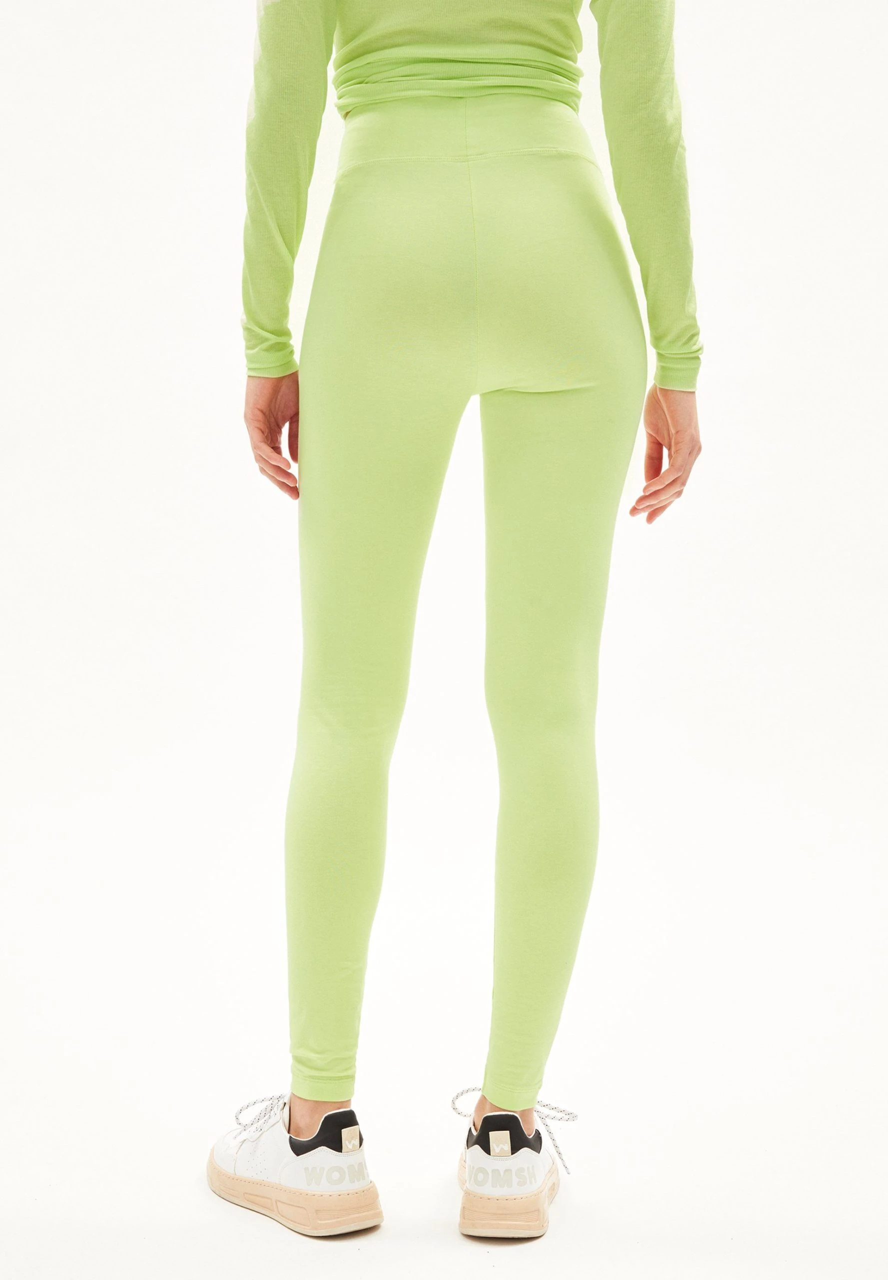 Armedangels Stoffhose FARIBAA LOGO Damen Leggings Aus Bio-Baumwoll Mix (1-tlg) Keine Details – Bild 4