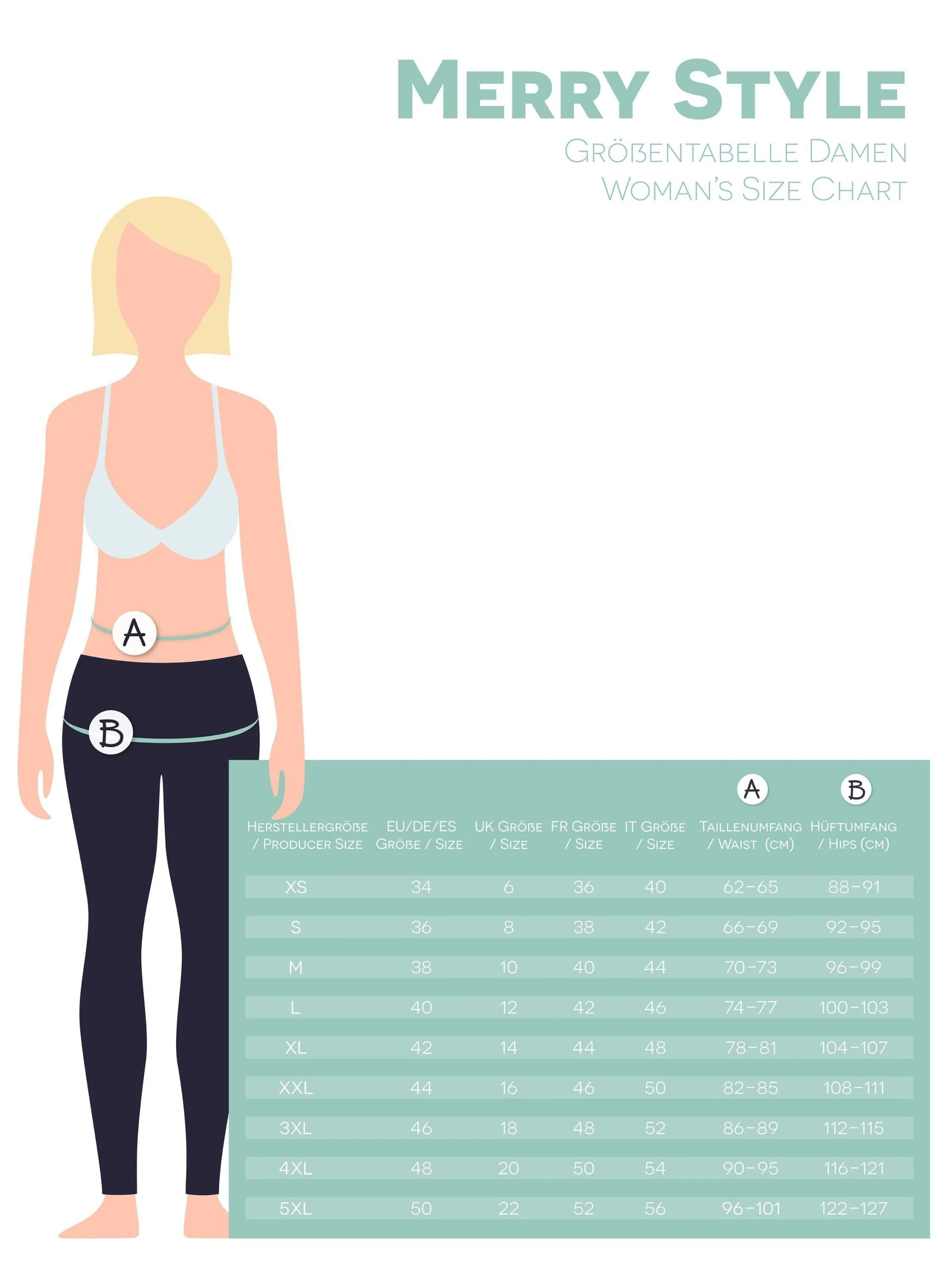 Merry Style Leggings Damen 7/8 Leggings Mit Spitze MS10-342 (1-tlg) Elastischer Bund – Bild 7