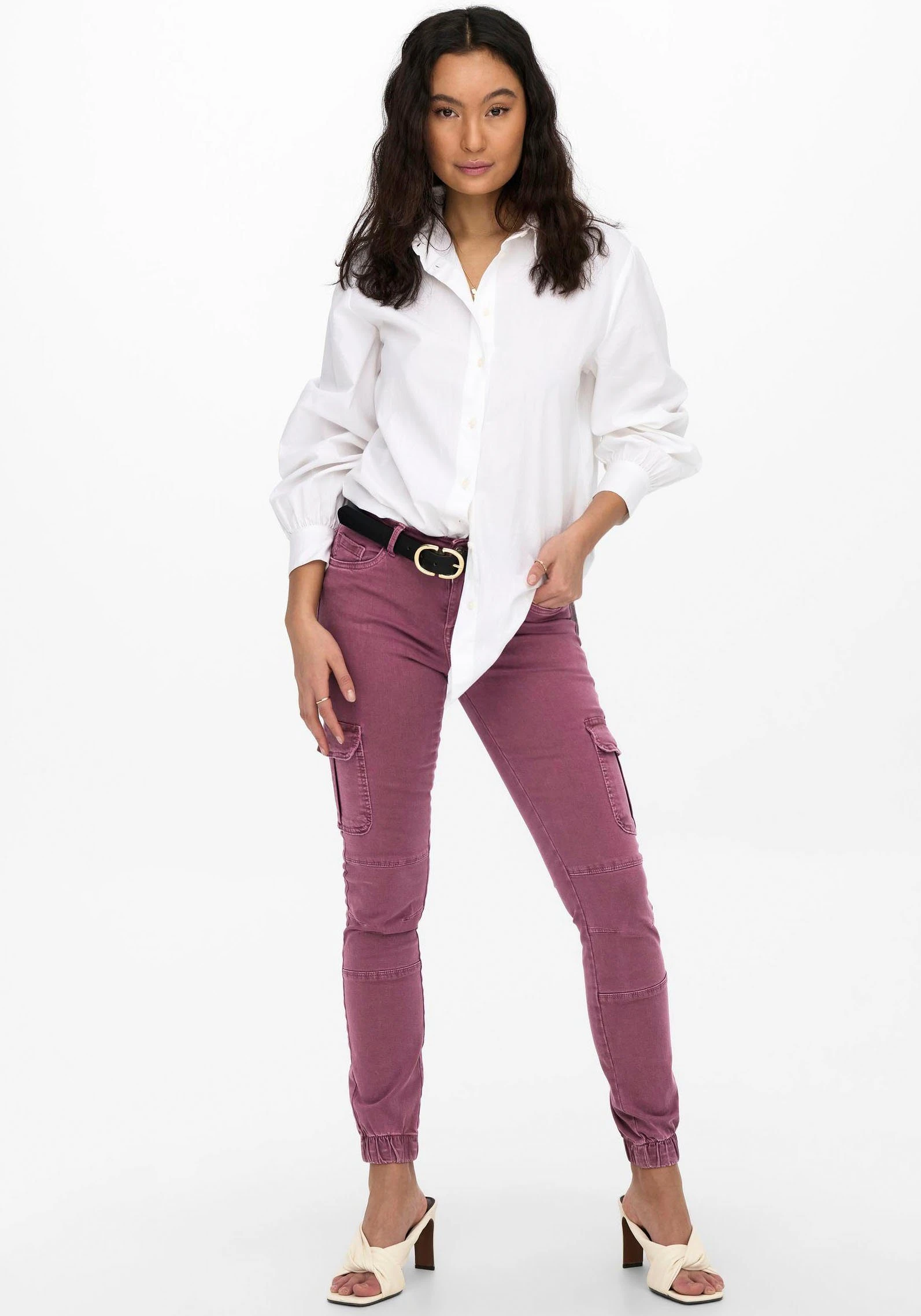 Only Cargohose »ONLMISSOURI REG ANK CARGO PNT« – Bild 4