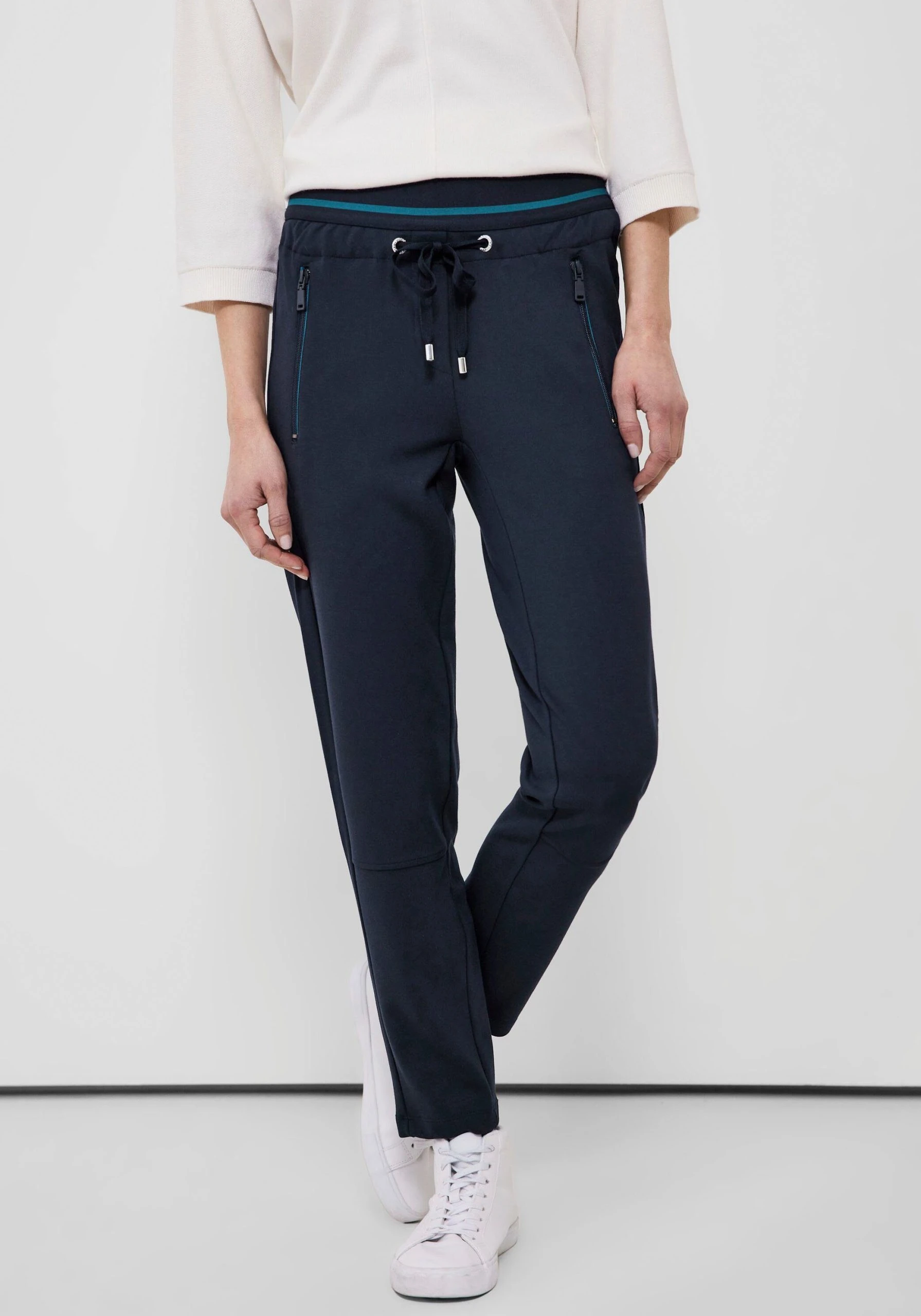Cecil Jogger Pants Style Tracey Mit Collegestreifen Am Bund