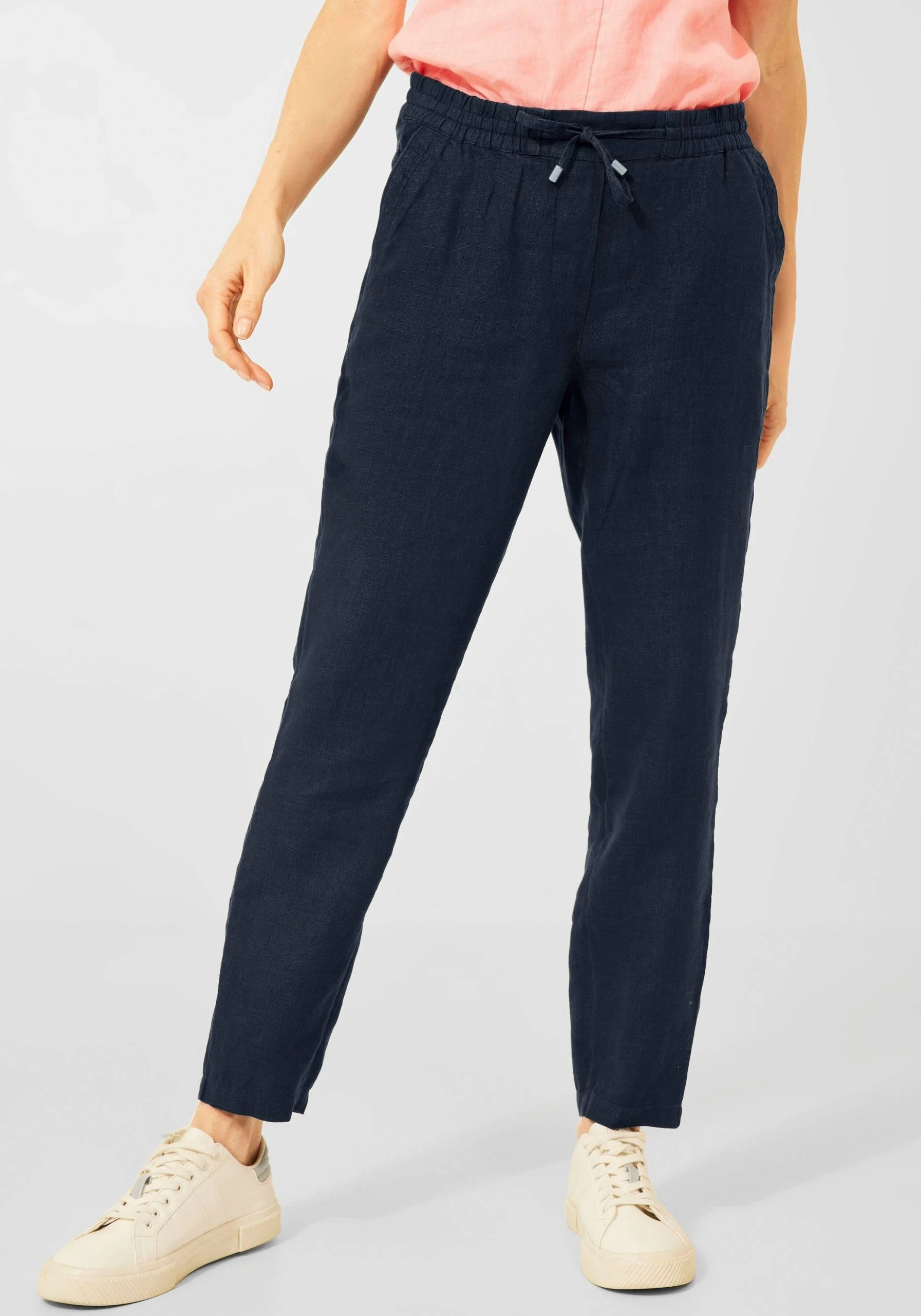 Cecil Leinenhose »Style Chelsea« Mit Praktischen Eingrifftaschen Und Fake-Gesäßtaschen