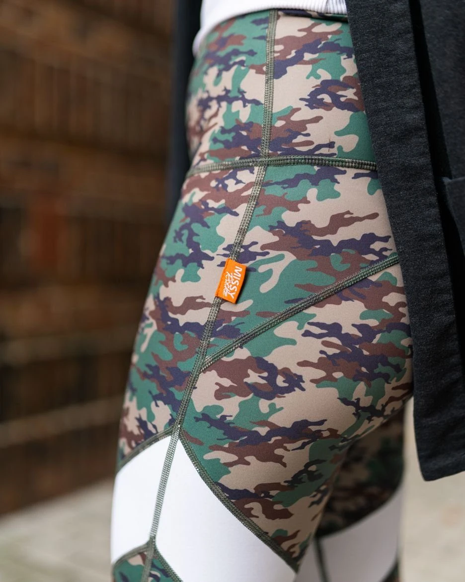 Missy Rockz Leggings Rockz Army Leggings Camouflage / White – Bild 4
