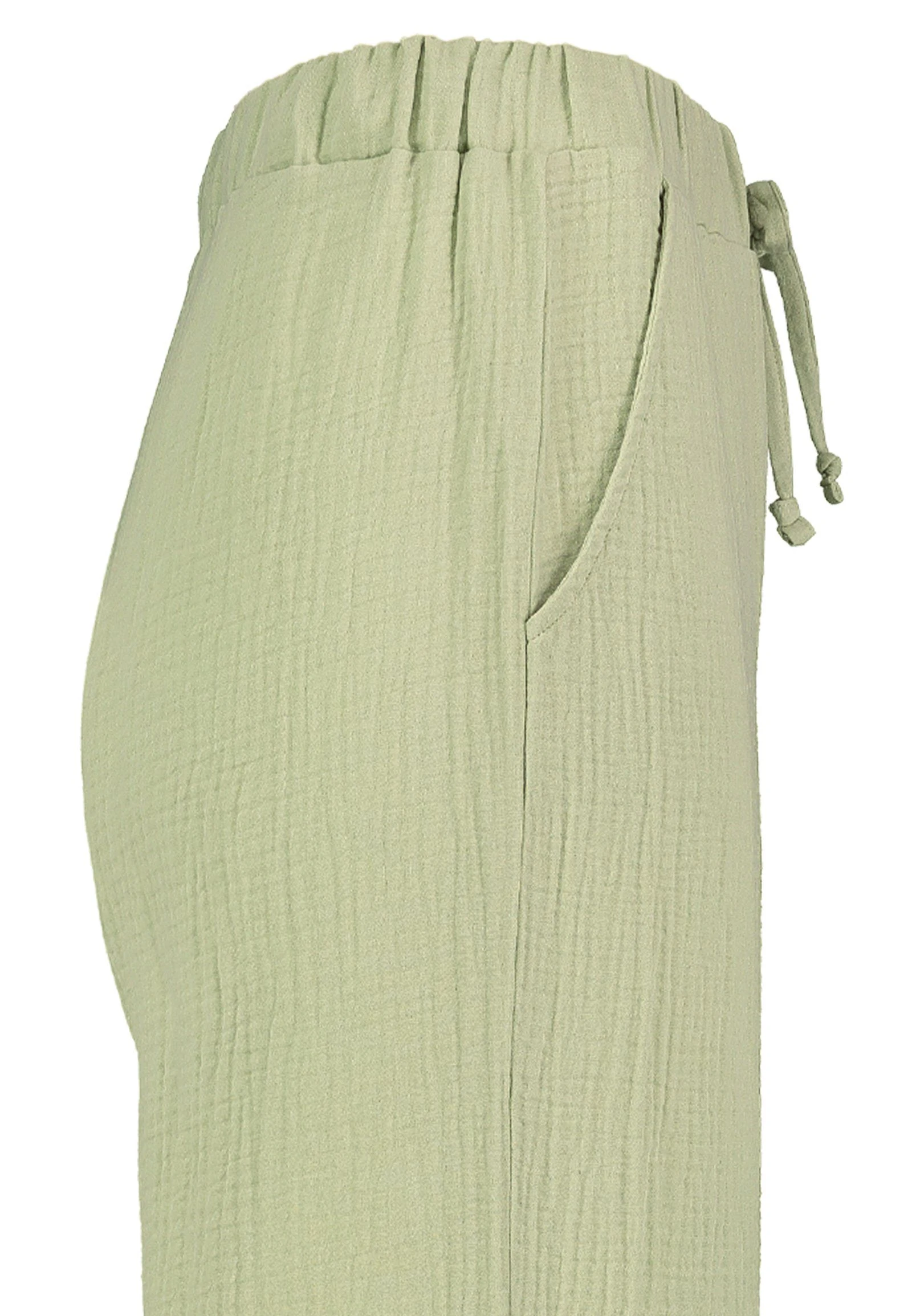 SUBLEVEL Stoffhose Lange Musselin Hose – Bild 5