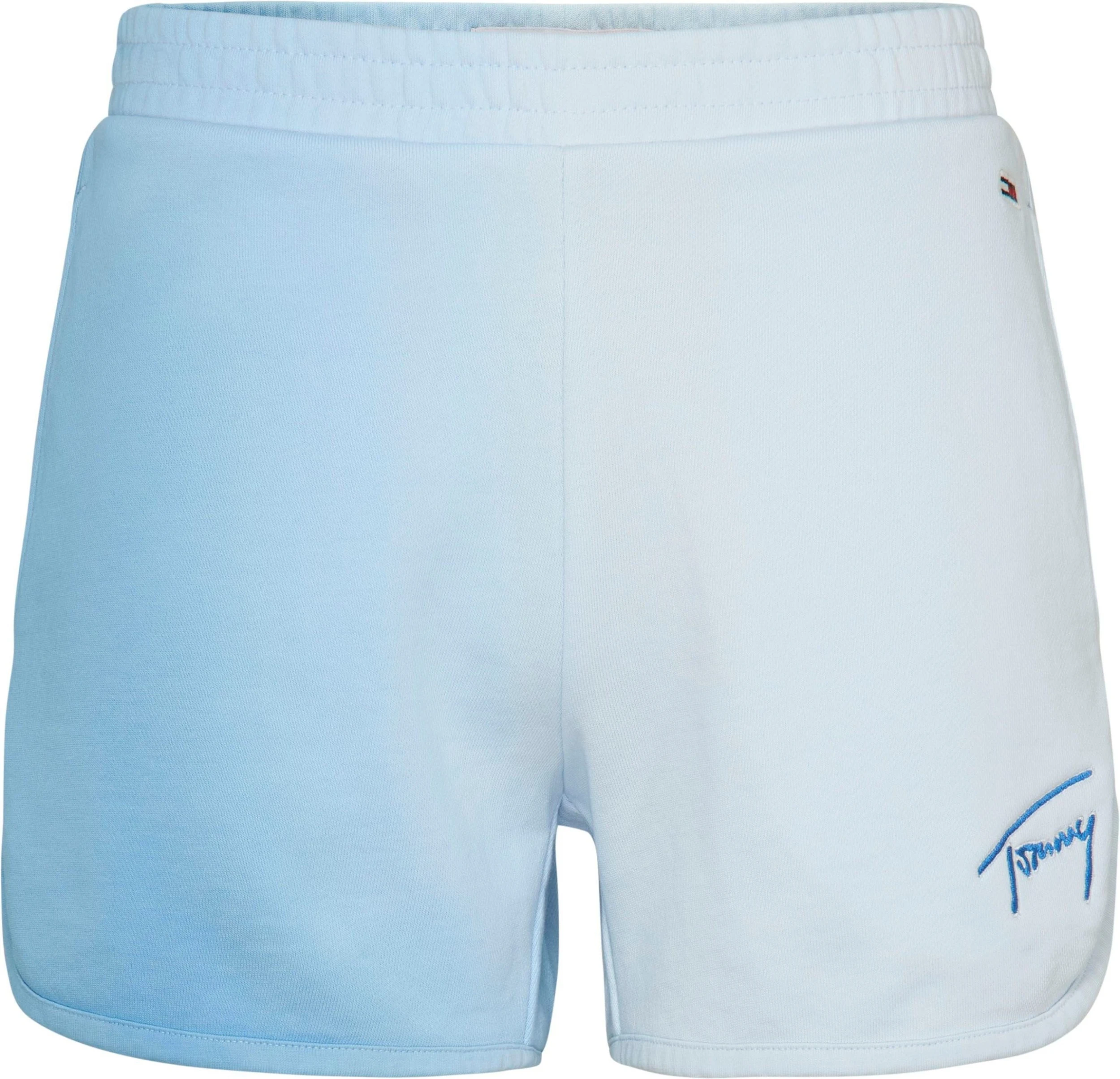 Tommy Jeans Sweatshorts TJW DIP DYE SIGNATURE HWK SHORT Mit Sommerlichem Farbverlauf – Bild 5