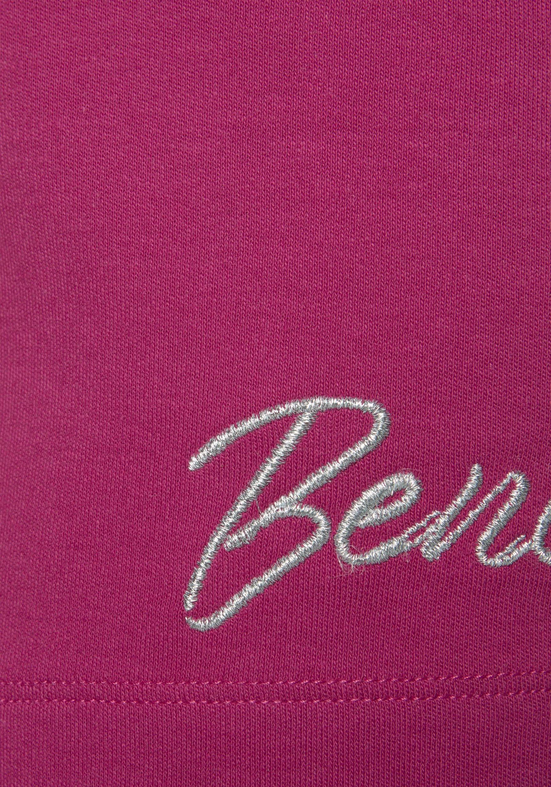 Bench. Sweatshorts Mit Glänzender Logostickerei – Bild 7