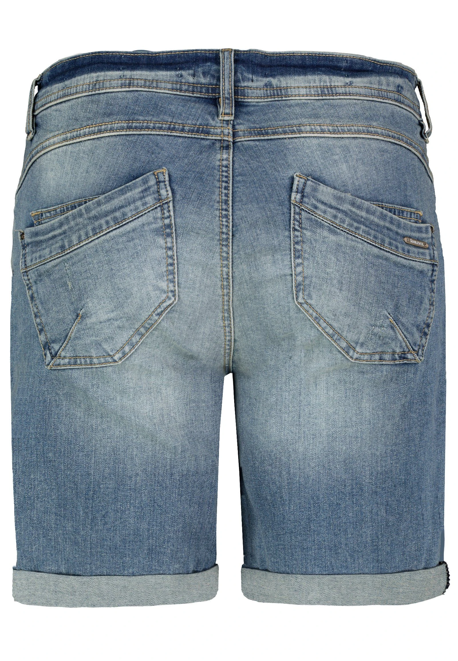 SUBLEVEL Jeansbermudas Kurze Jeanshose – Bild 7