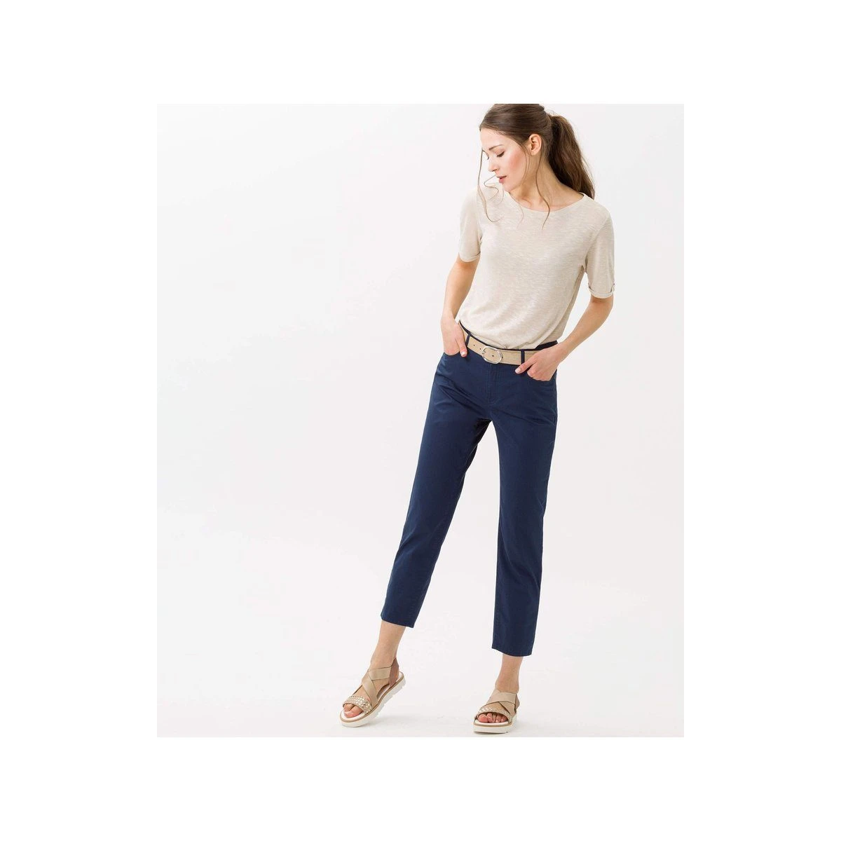 Brax Stoffhose »dunkel-blau Regular« (1-tlg) – Bild 3