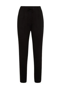 TOM TAILOR Stoffhose »jersey Loose Fit Pants Ankle - 1008375« 4650 In Schwarz