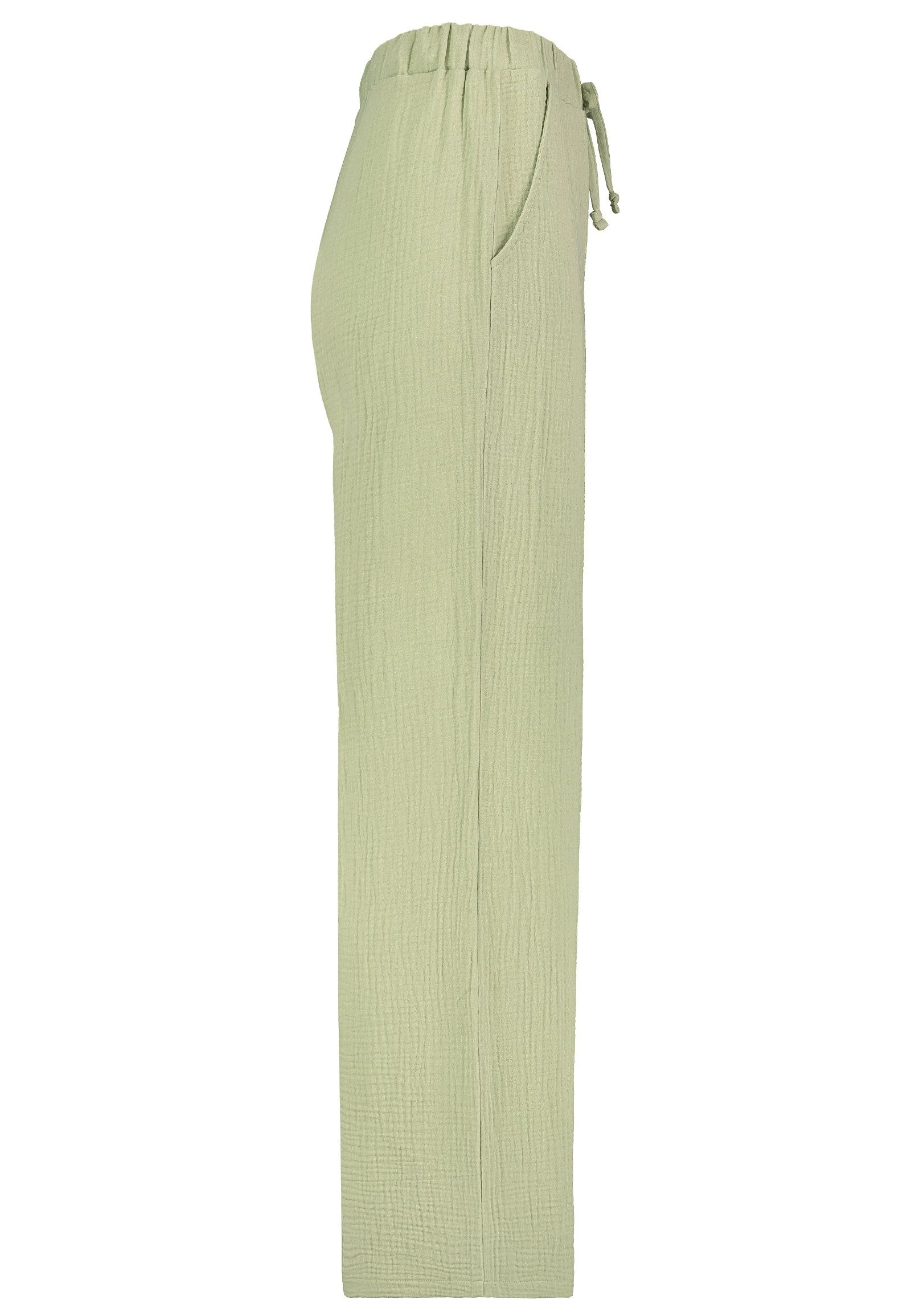 SUBLEVEL Stoffhose Lange Musselin Hose – Bild 3