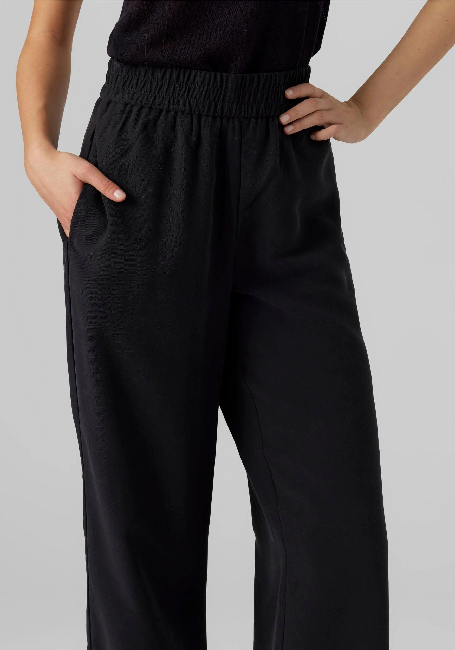 Vero Moda Schlupfhose VMCARMEN HW WIDE PULL-ON PANT NOOS – Bild 2