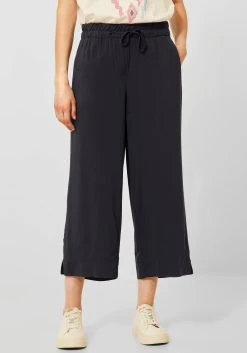 Cecil 7/8-Hose Mit Weitem Bein Und Elastikbund
