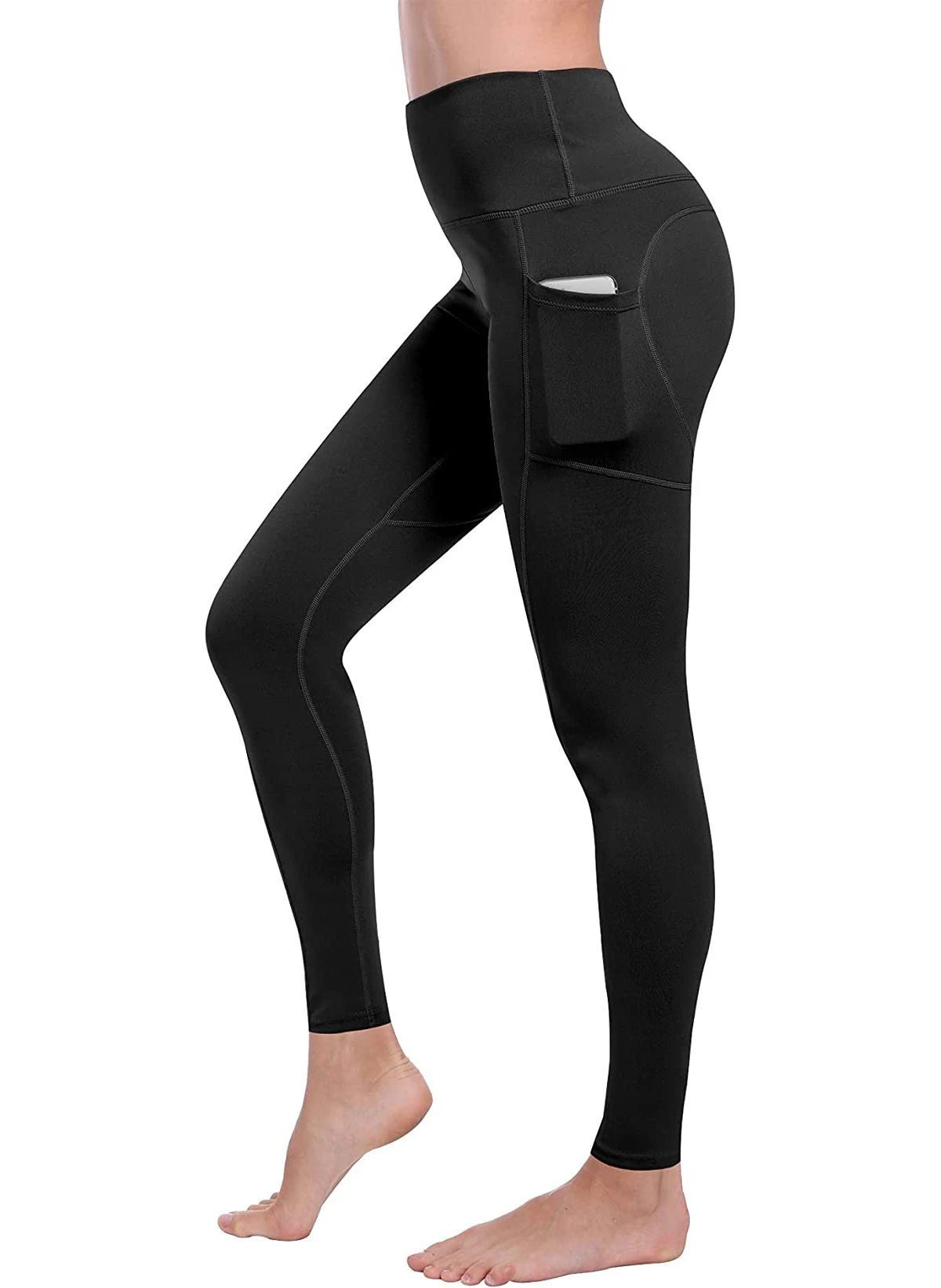 Mutoy Leggings Sport Leggings Damen,Trainingstights,Fitness Sporthose Mit Tasche (blickdichter Stretch, Bauchkontrolle, Stretchhose Für Training, Fitnessstudio Oder Yoga)