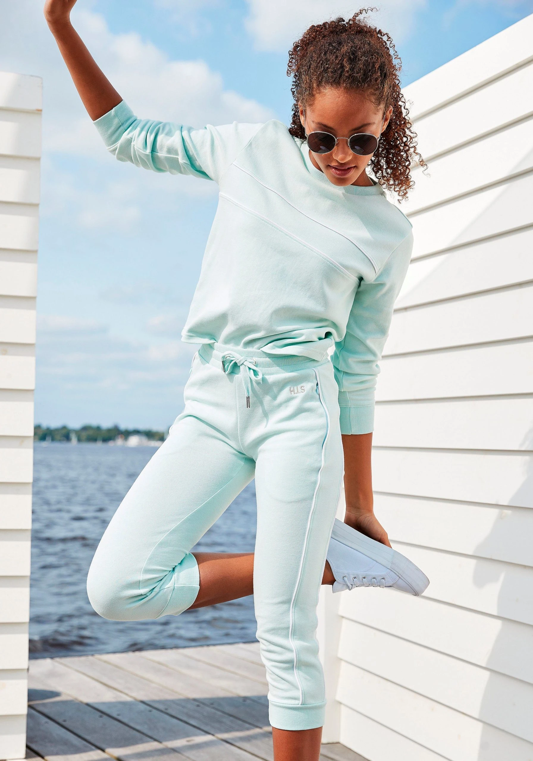 H.I.S Caprihose Mit Seitlichem Piping – Bild 7