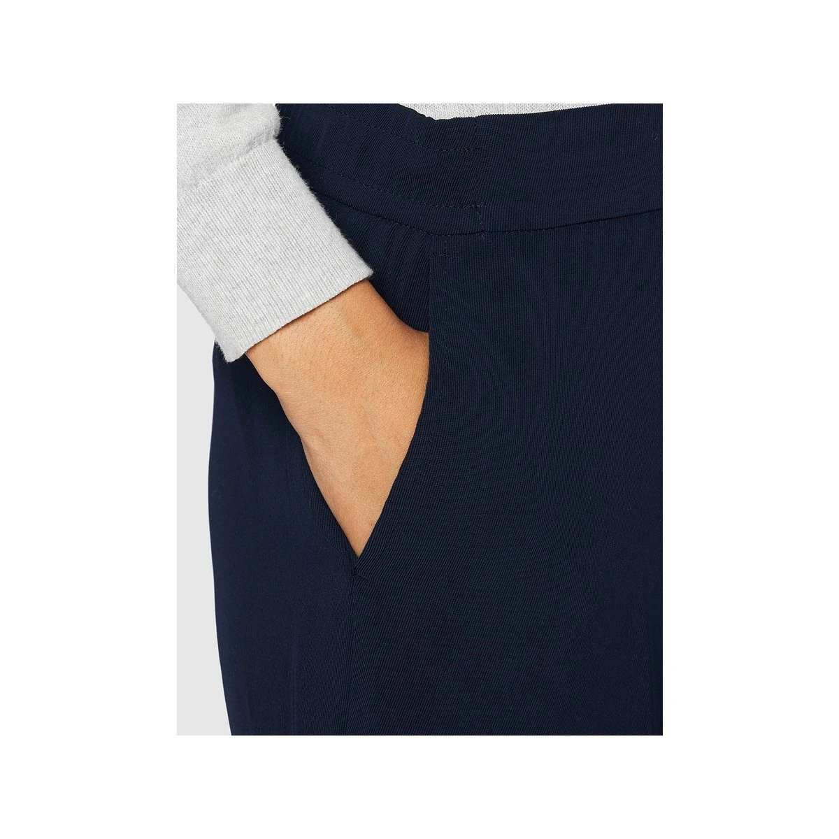 GERRY WEBER Stoffhose Marineblau Regular (1-tlg) – Bild 3