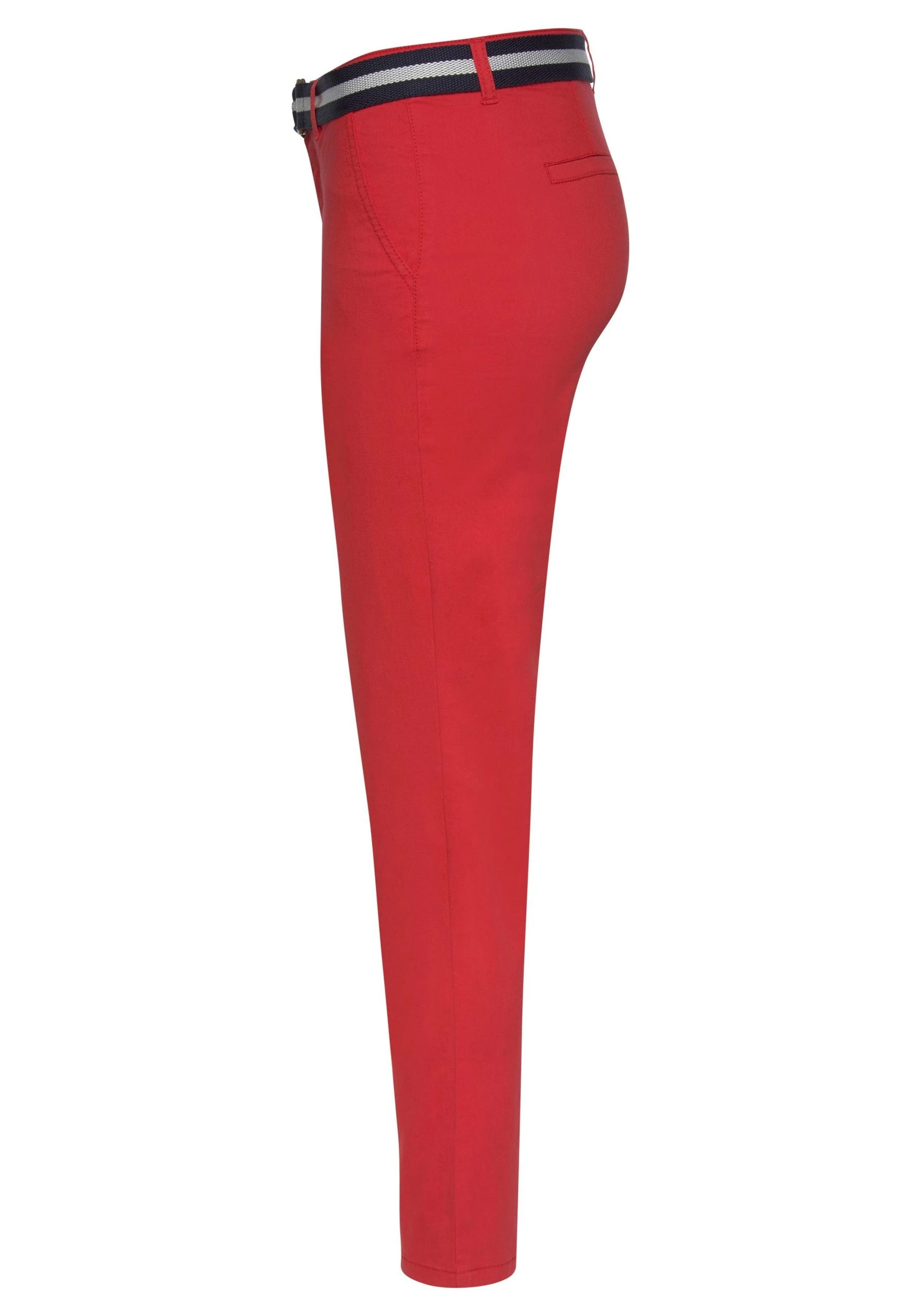 TOM TAILOR Polo Team 7/8-Hose (Set, 2-tlg., Mit Gürtel) Mit Halb Verdeckter Knopfleiste – Bild 8