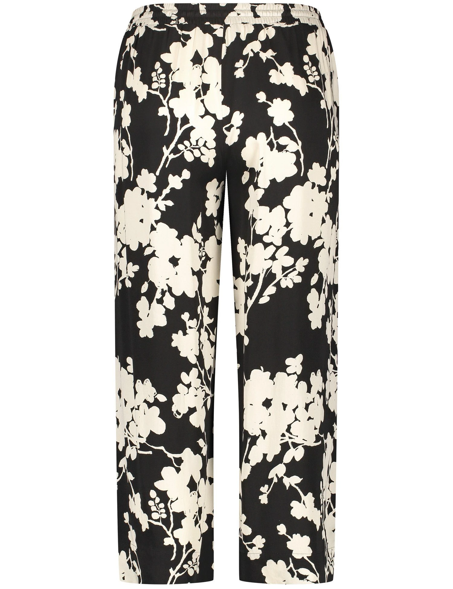 Taifun Stoffhose »Weite 3/4 Hose Mit Floral-Dessin Palazzo« – Bild 3