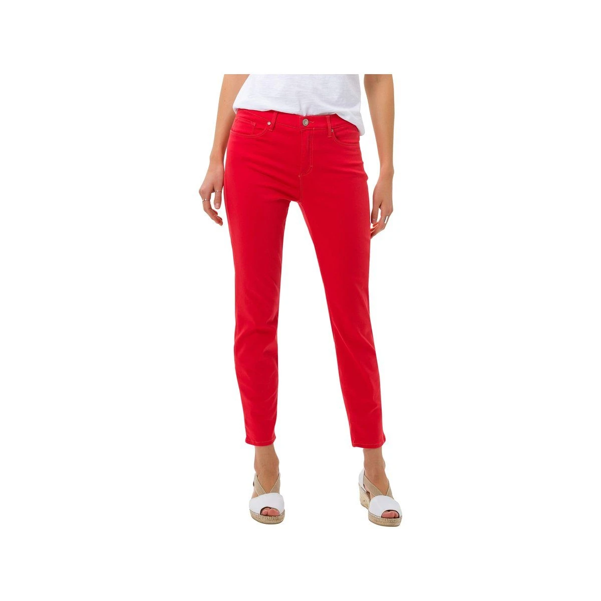 Brax Stoffhose »rot Regular« (1-tlg) – Bild 4