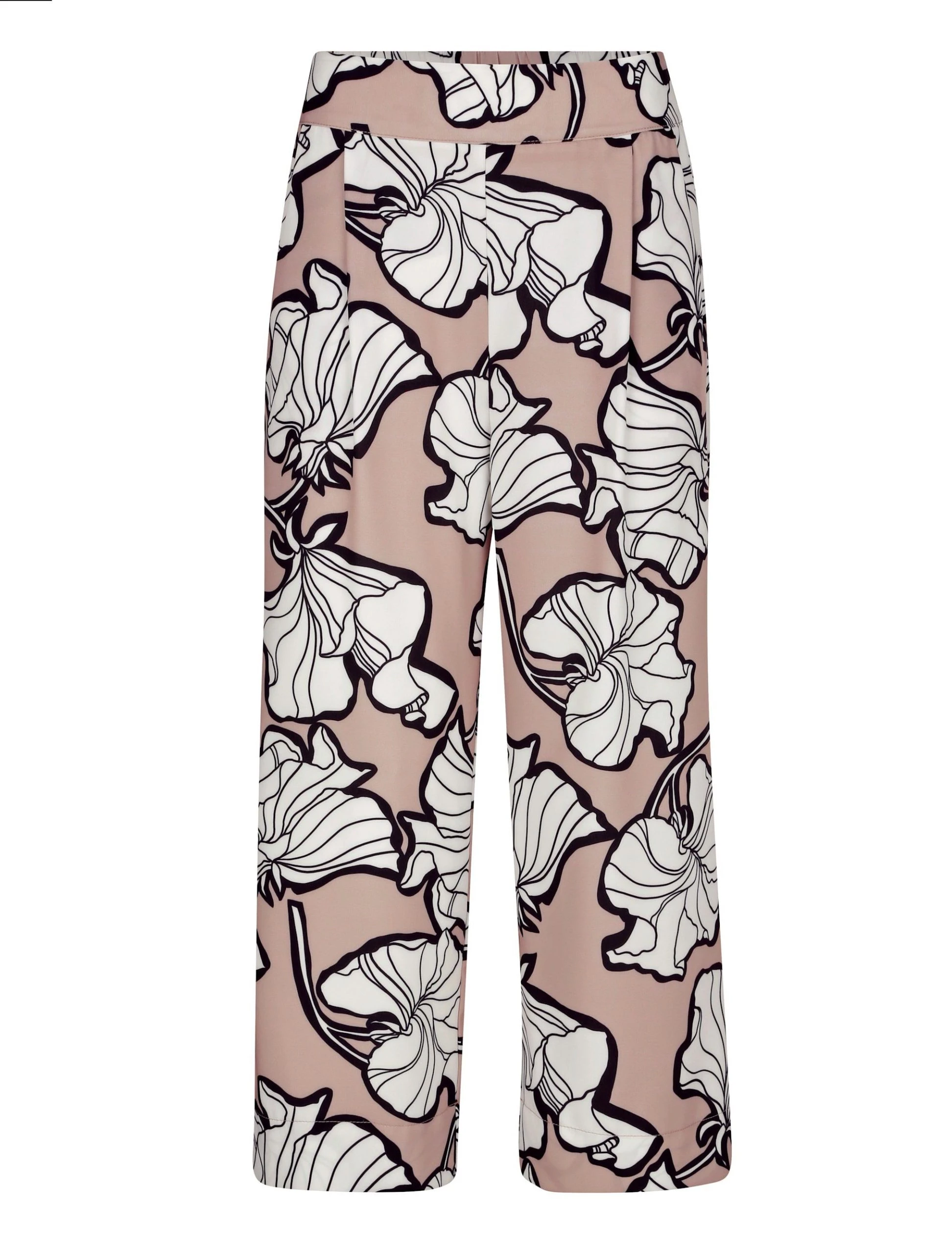Alba Moda Stoffhose Hose (1-tlg) Mit Allover Blumendruck – Bild 2