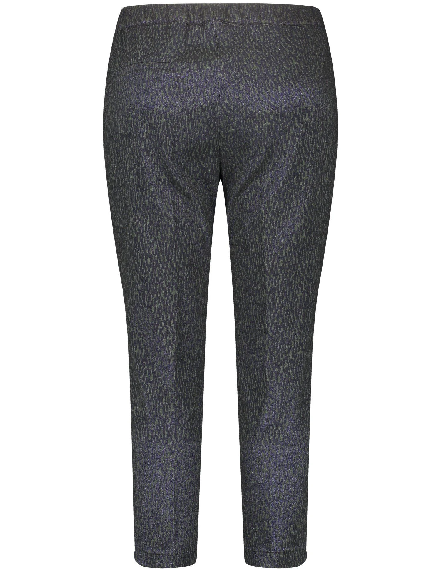 Samoon Stoffhose »7/8 Hose Mit Jacquardmuster Greta« – Bild 3