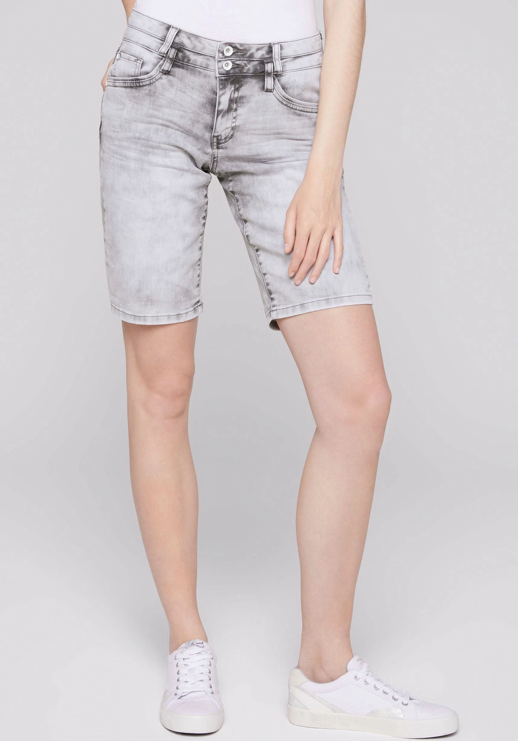 SOCCX Jeansbermudas HA:NAH In Lässiger Vintage-Waschung – Bild 8