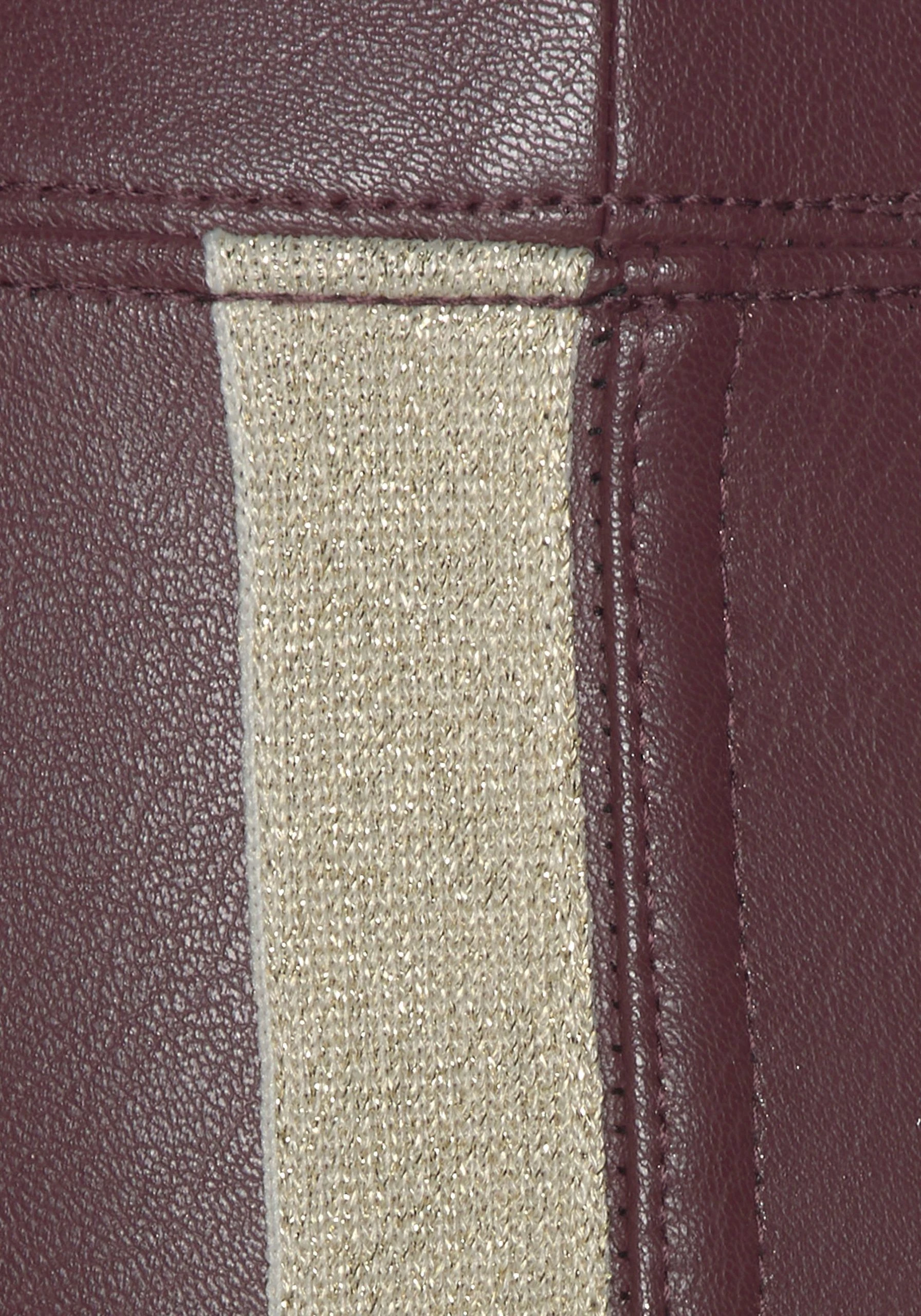 LASCANA Leggings Mit Seitlichen Glitzerstreifen – Bild 7