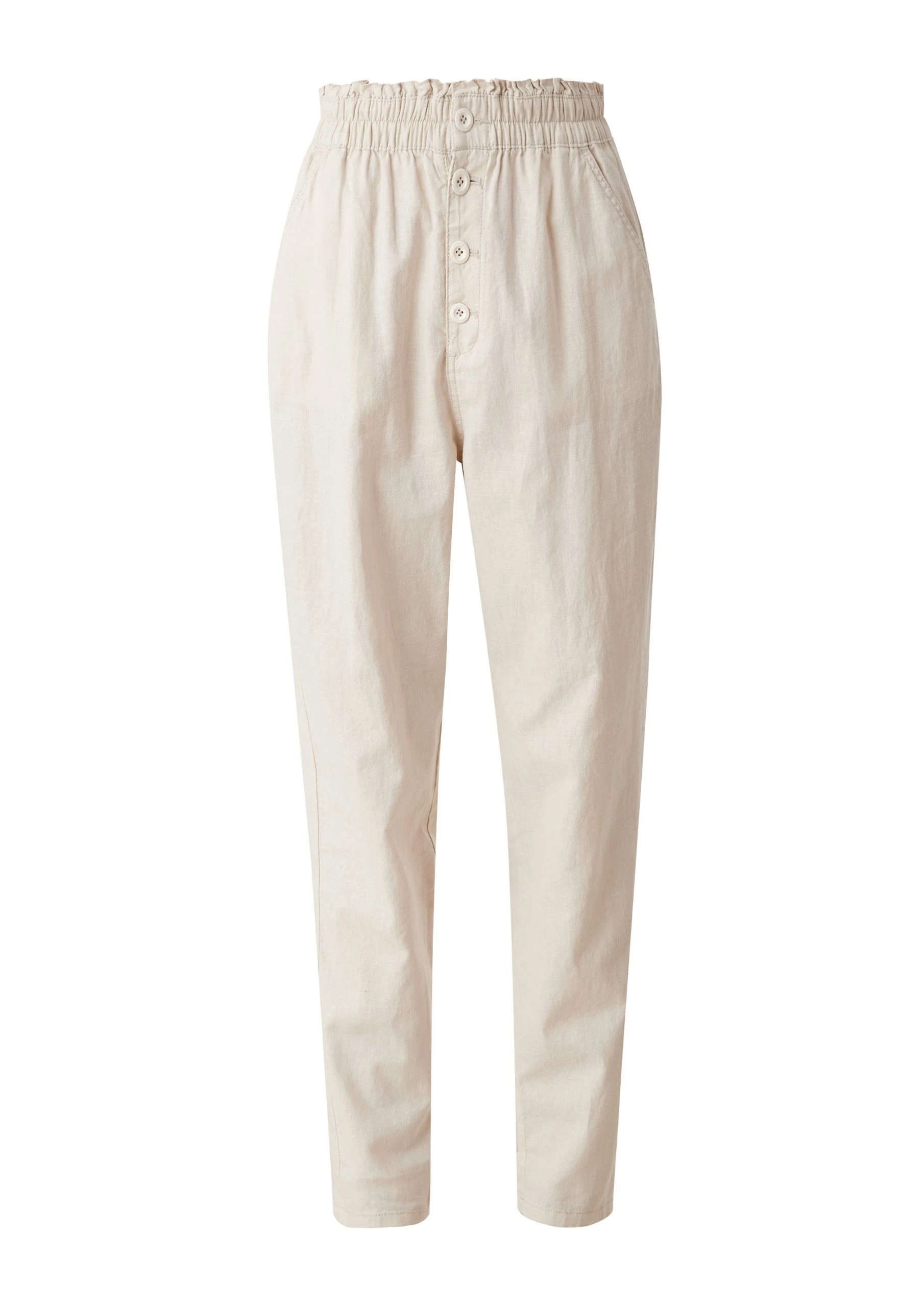 Q/S By S.Oliver Stoffhose »High-Waist-Hose Aus Leinenmix« (1-tlg) – Bild 4