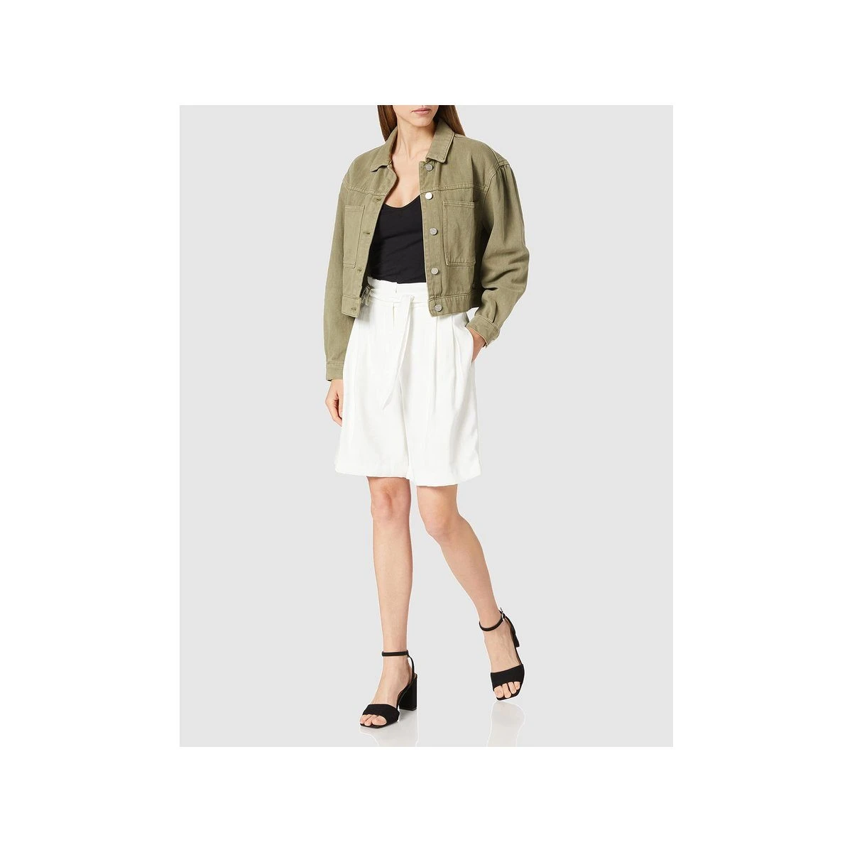 Comma Stoffhose Weiß Regular (1-tlg) – Bild 2