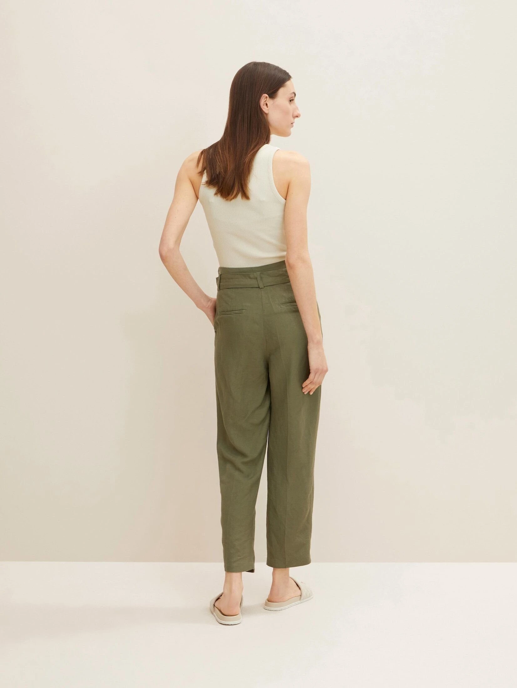 TOM TAILOR Culotte »Stoffhose Mit Teilungsnähten« – Bild 3