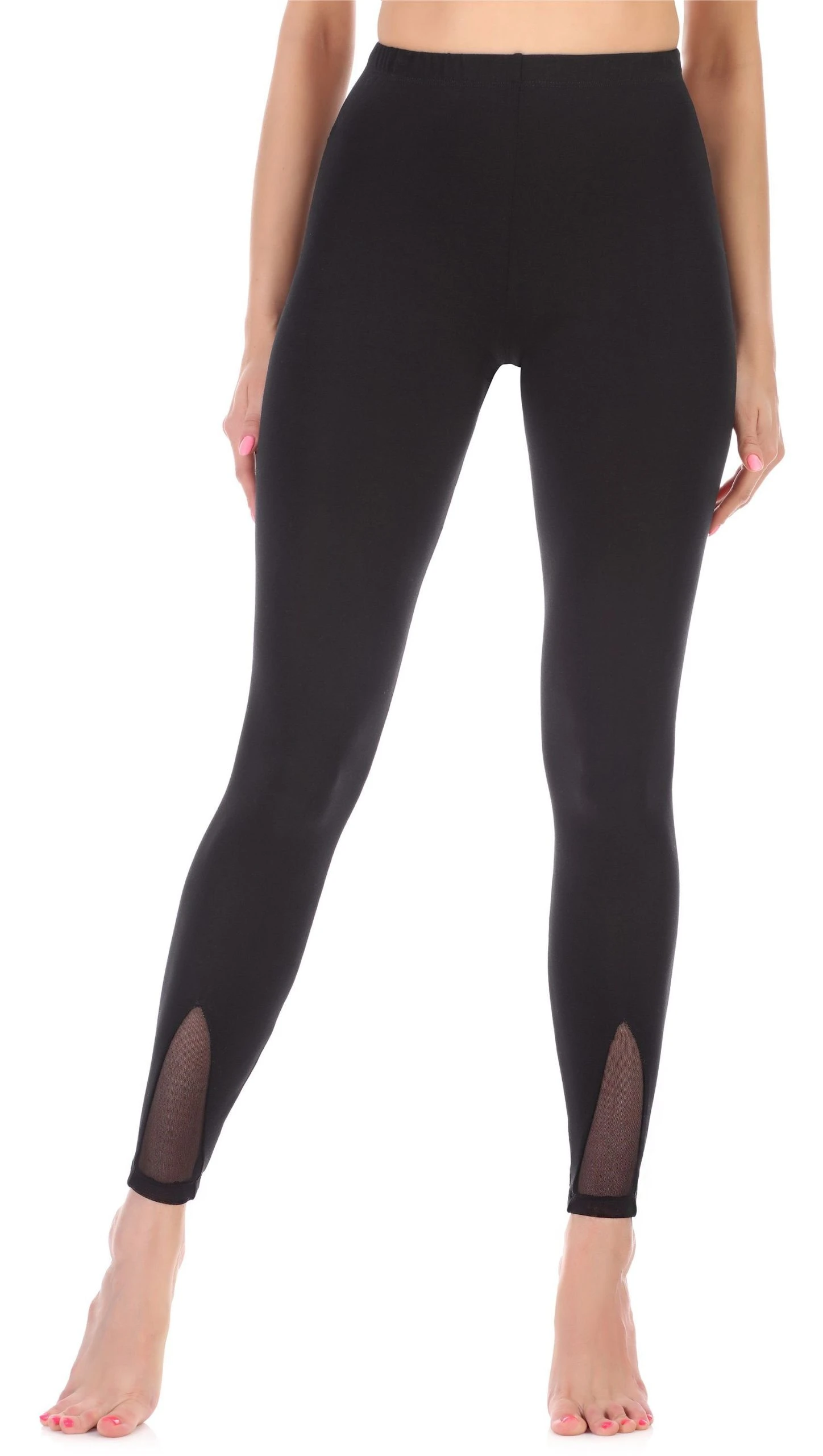 Merry Style Leggings Damen Lange Leggings Aus Viskose MS10-312 (1-tlg) Elastischer Bund