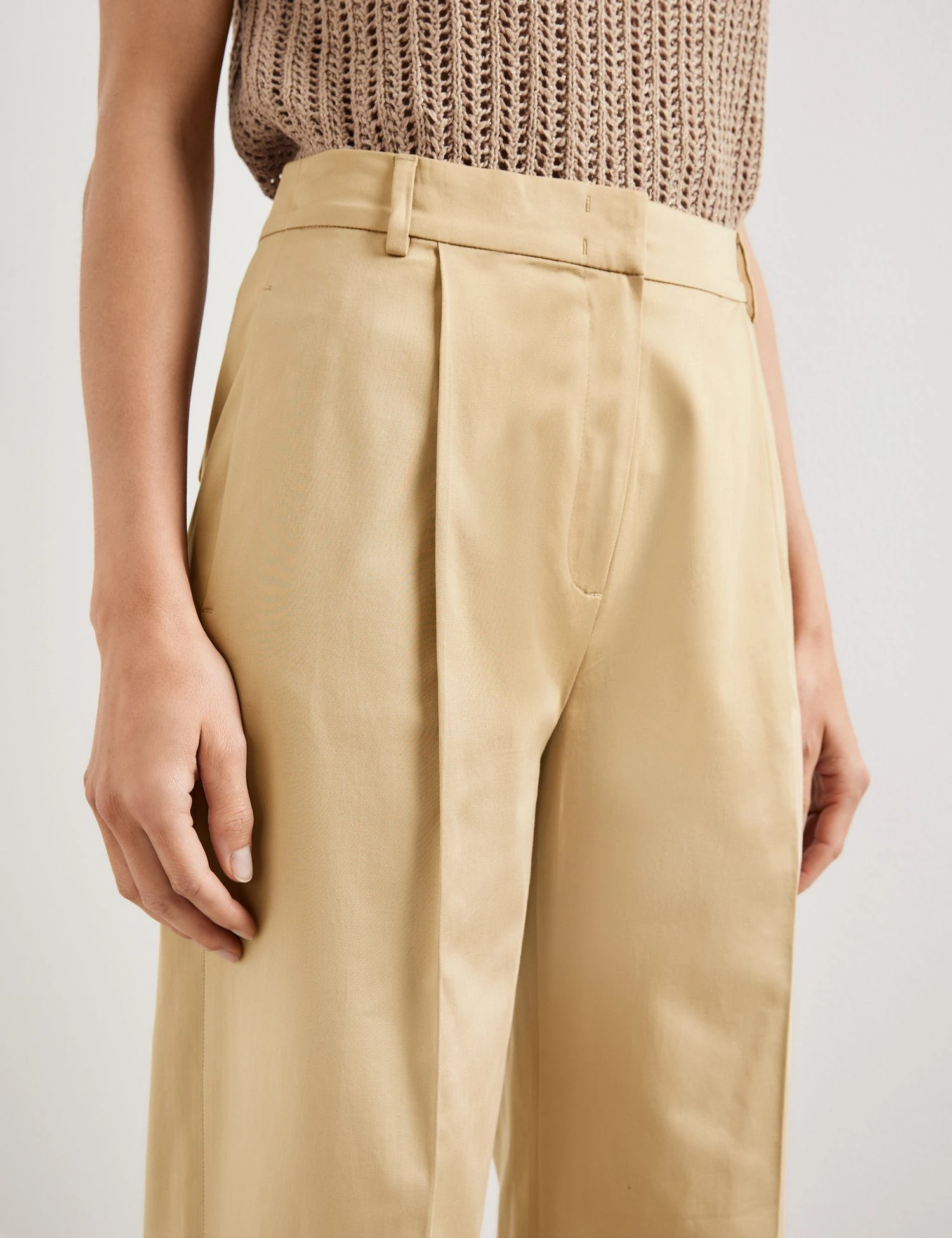 GERRY WEBER Stoffhose »Weite Hose Mit Bügelfalten« – Bild 4