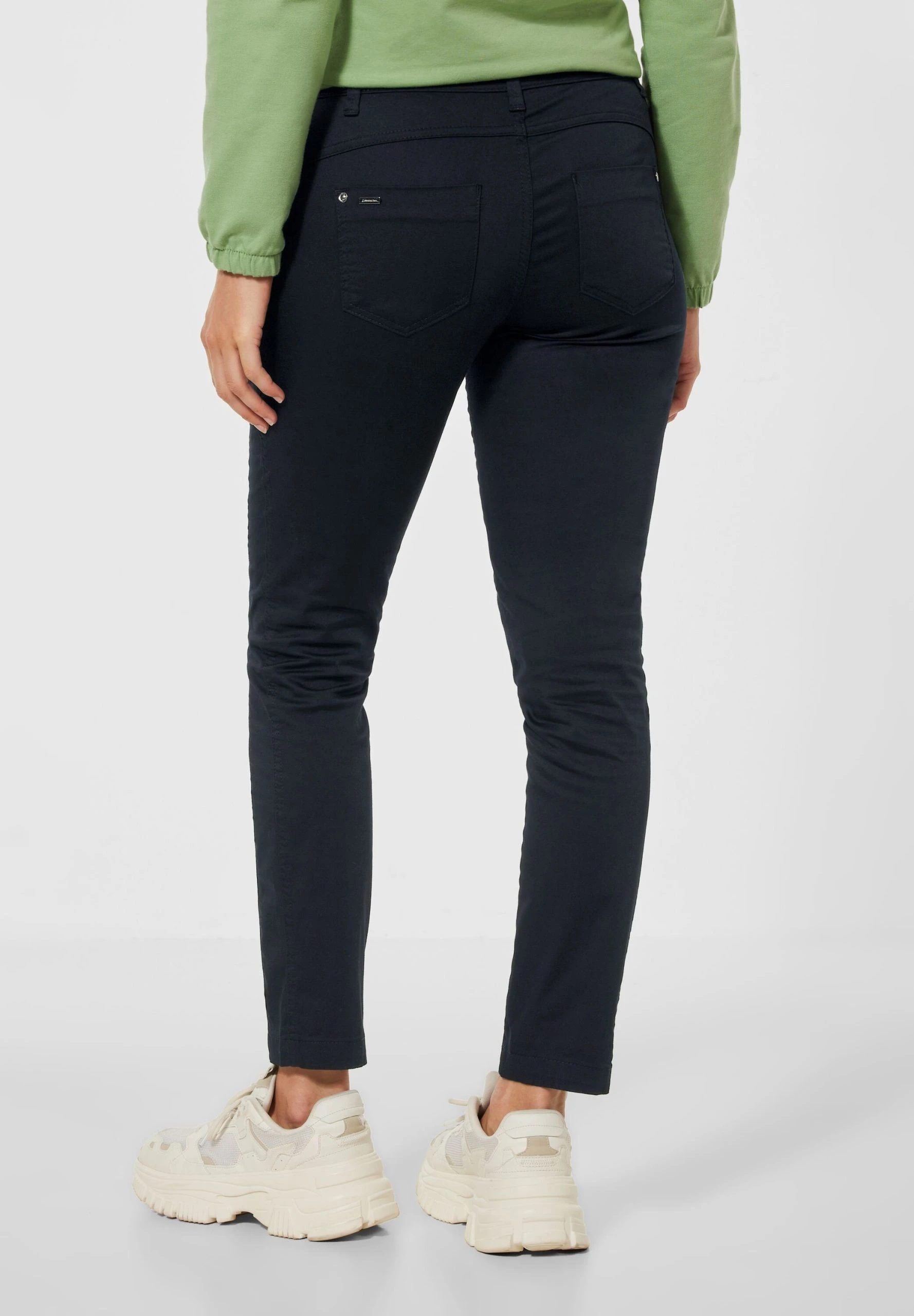 STREET ONE Röhrenhose Mit Reißverschluss-Deko – Bild 2