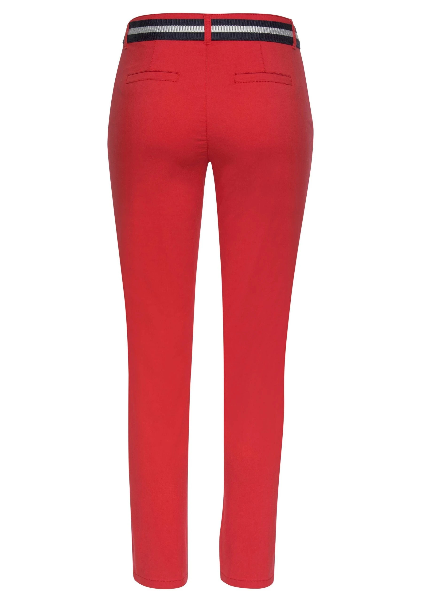 TOM TAILOR Polo Team 7/8-Hose (Set, 2-tlg., Mit Gürtel) Mit Halb Verdeckter Knopfleiste – Bild 7