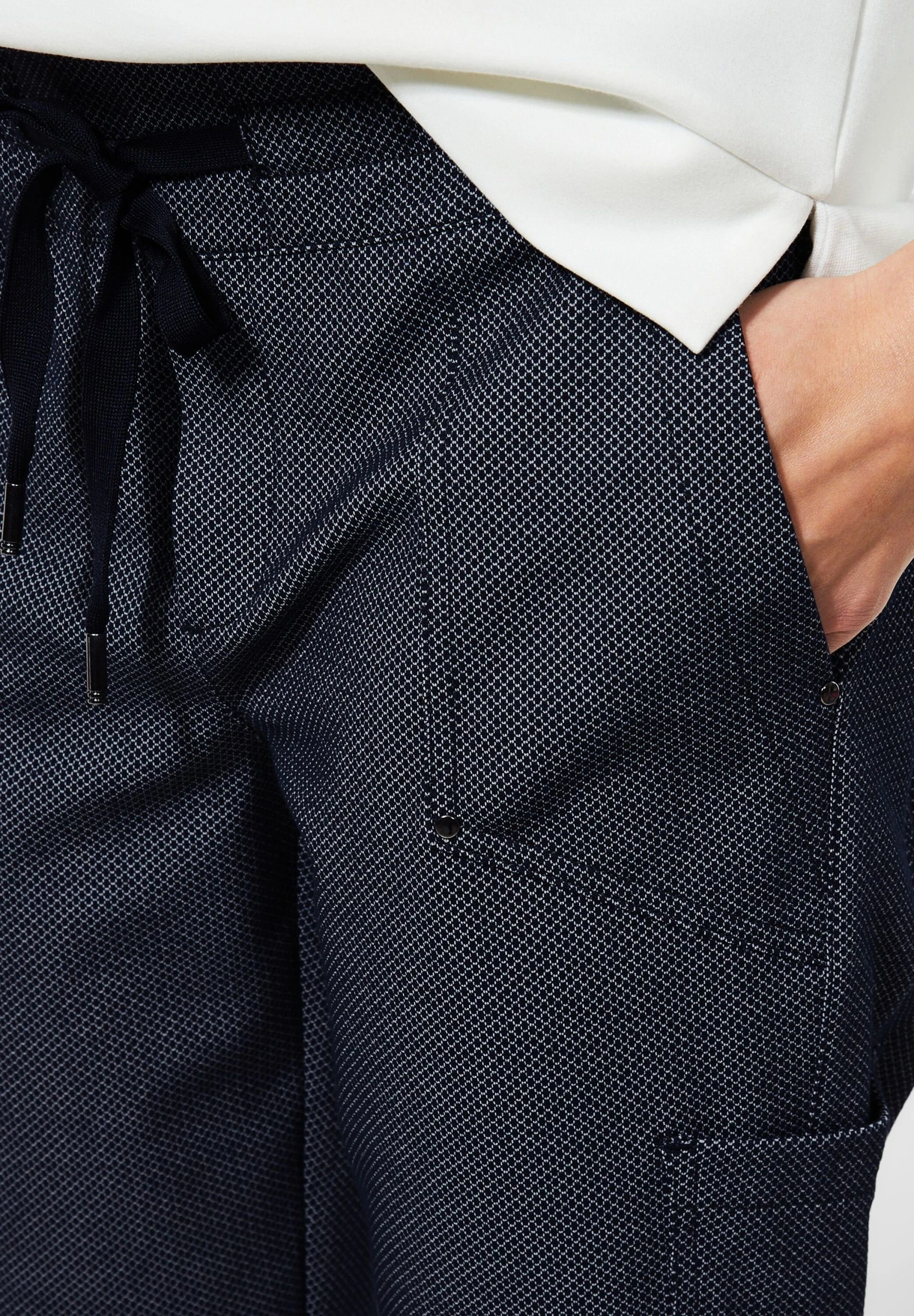 STREET ONE Stoffhose Elastikbund Mit Tunnelzug – Bild 4