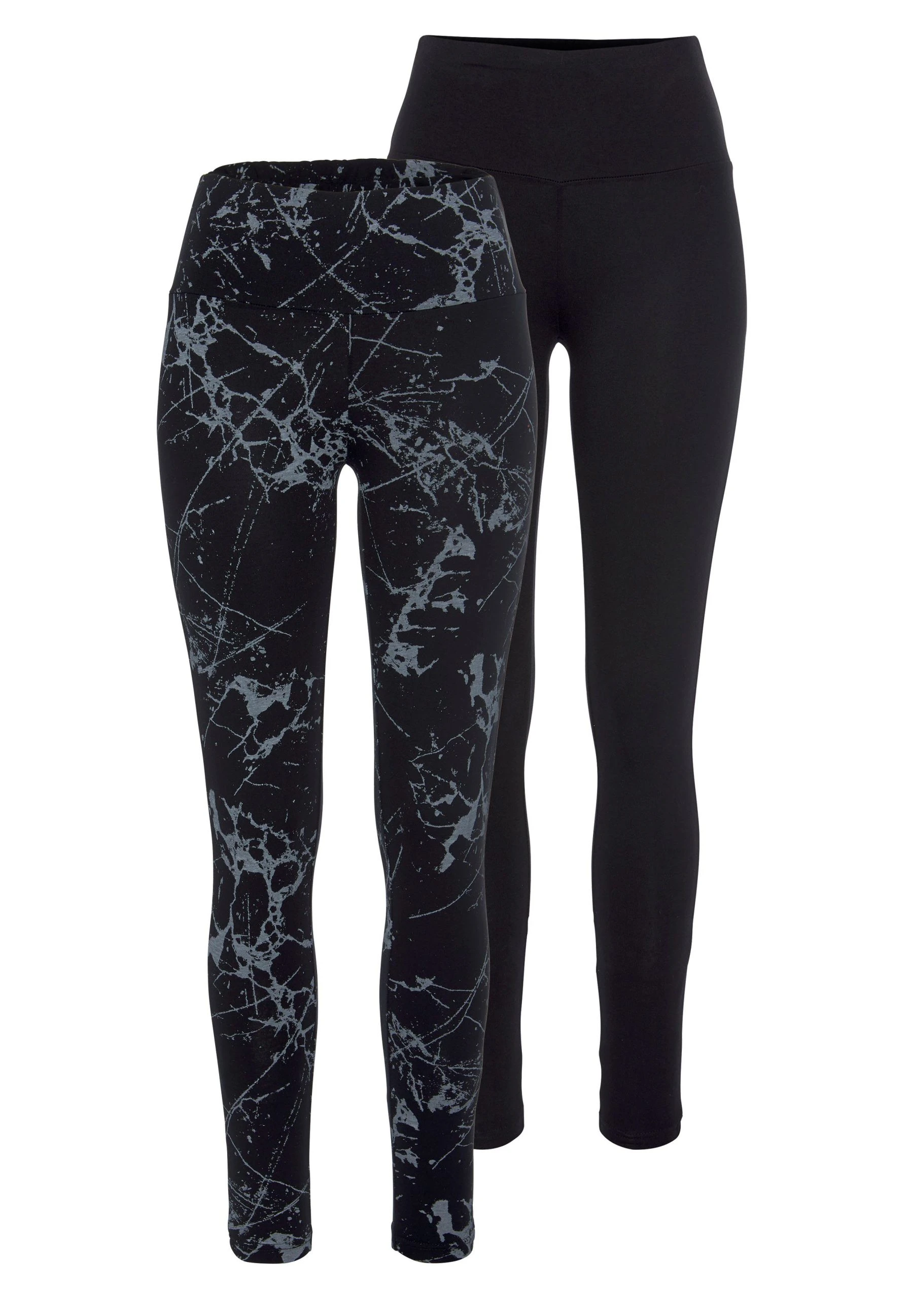H.I.S Leggings (2er-Pack) In Bedruckt Und Uni – Bild 2