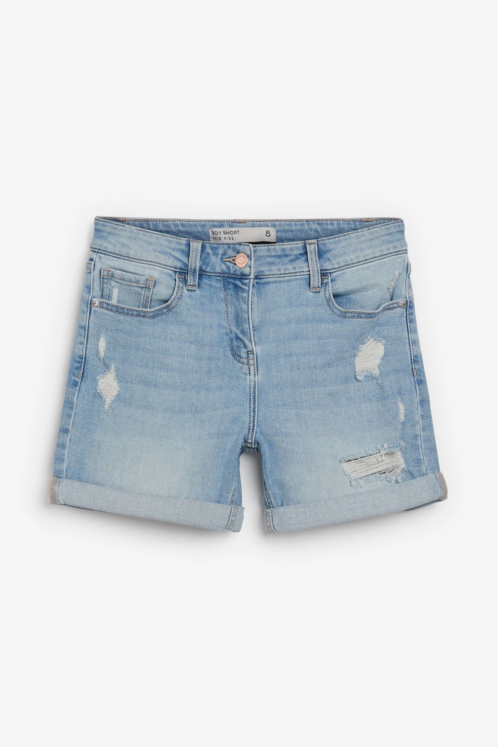 Next Jeansshorts Denim-Shorts Im Boyfriend-Look (1-tlg)