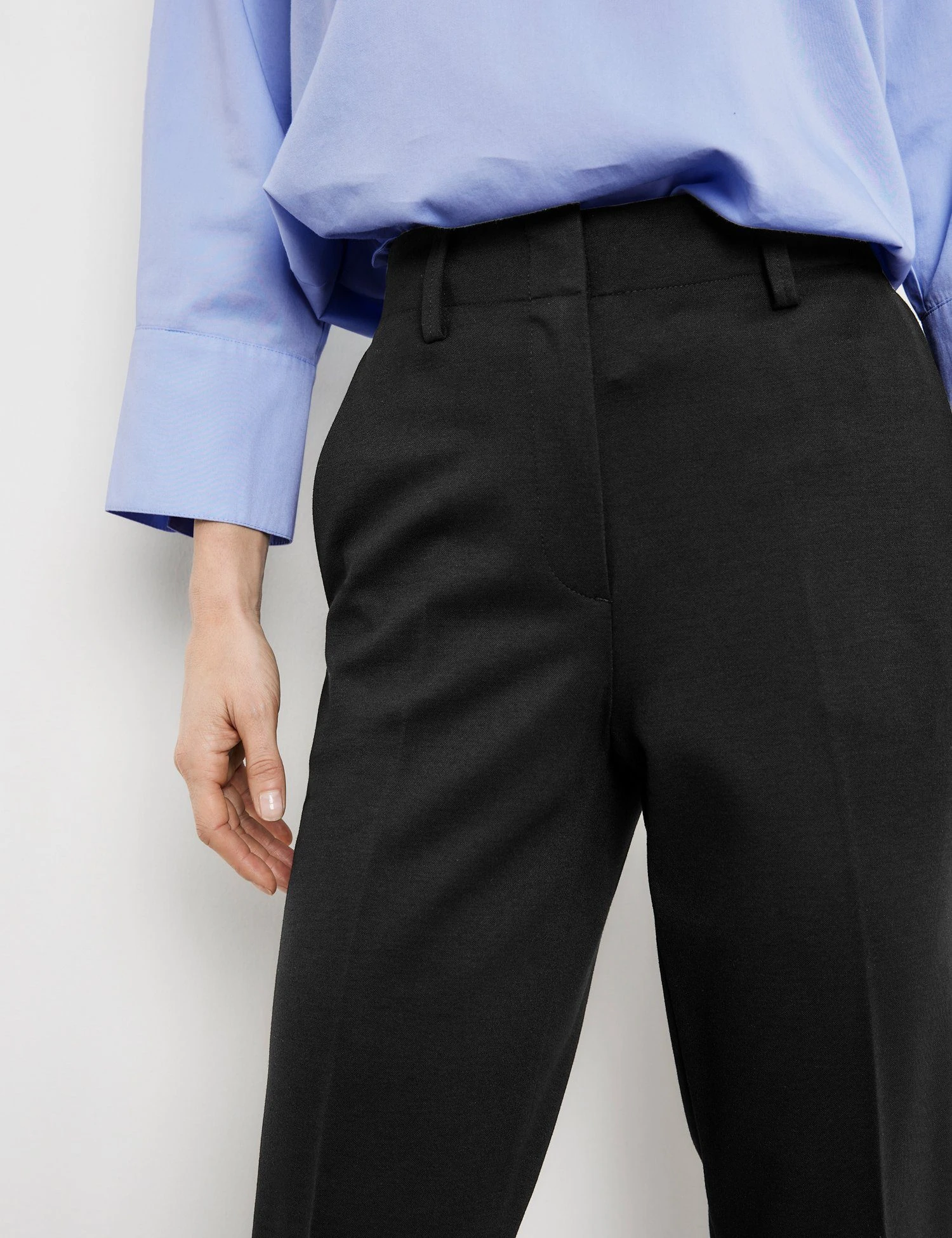 GERRY WEBER Stoffhose 7/8 Hose Mit Bügelfalte – Bild 4