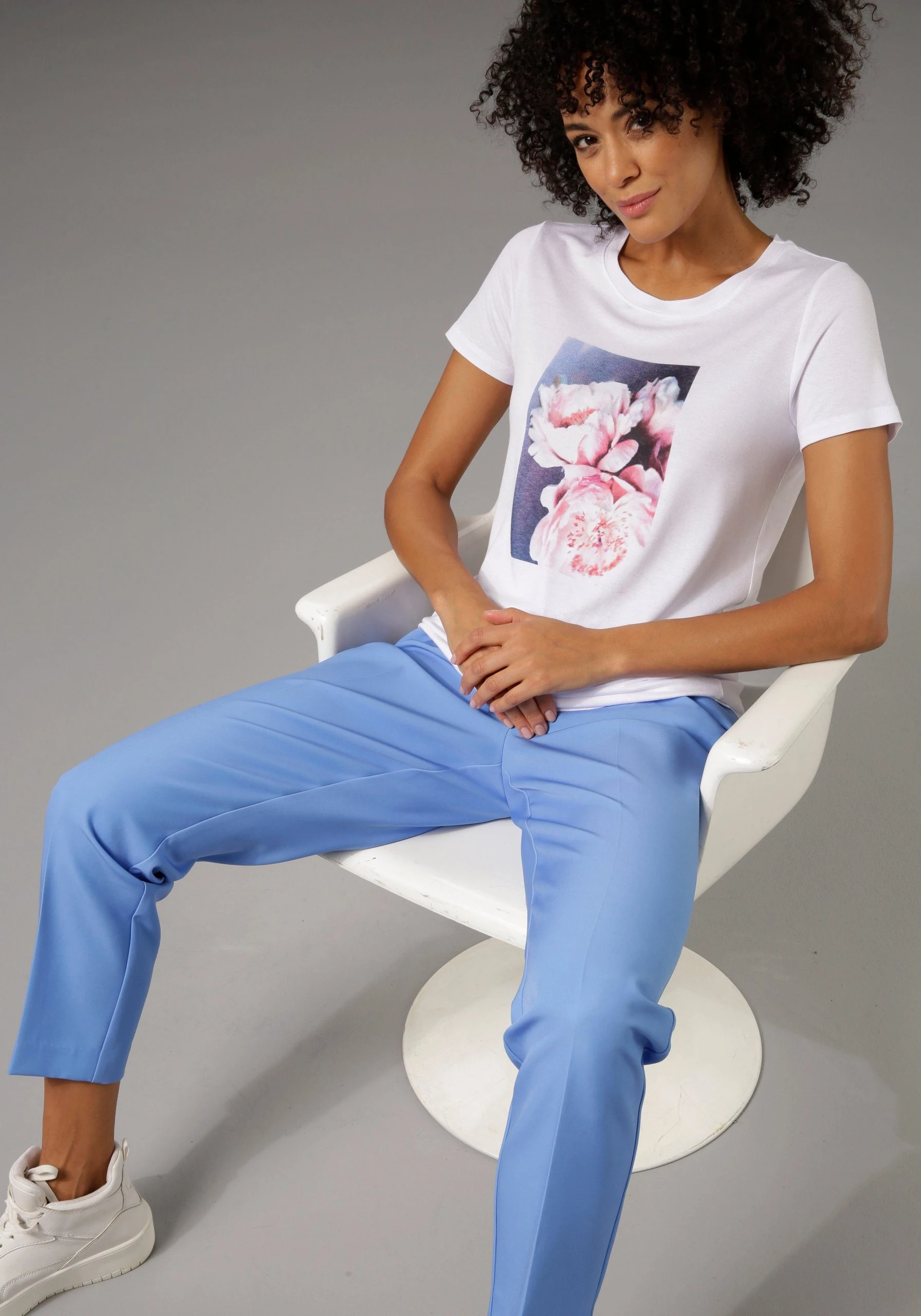 Aniston CASUAL Anzughose In Trendiger 7/8-Länge – Bild 5