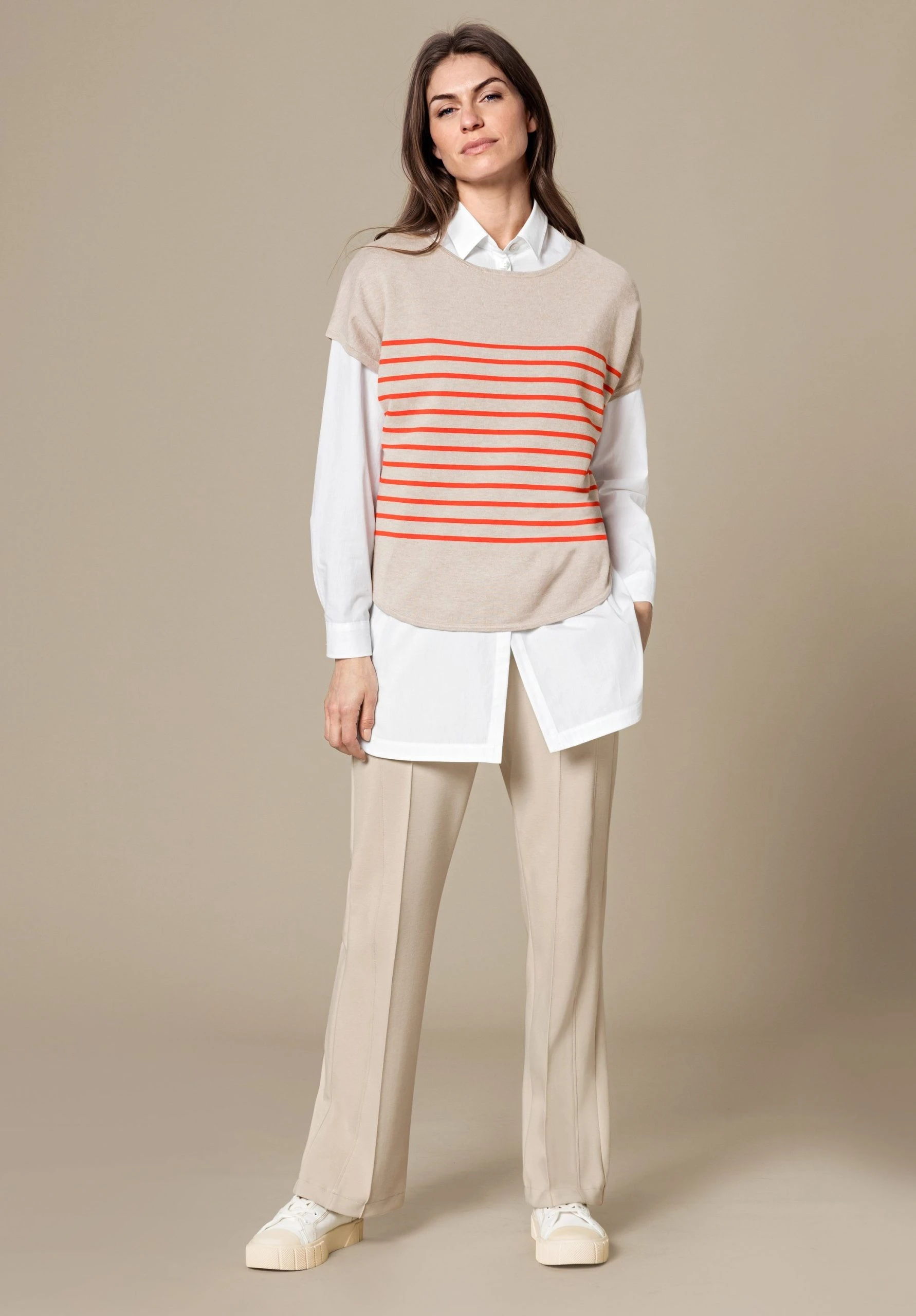 Bianca Stretch-Hose PARIGI In Angesagter, Lässiger Weite Mit Modernen Details – Bild 7