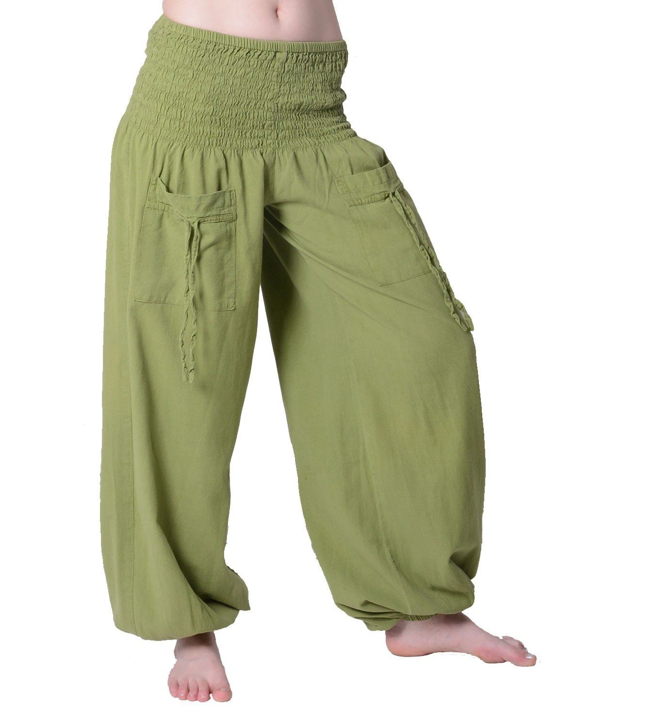 KUNST UND MAGIE Haremshose Kunst Und Magie Damen Pumphose Yoga Pilates Und Wellness Boho – Bild 6