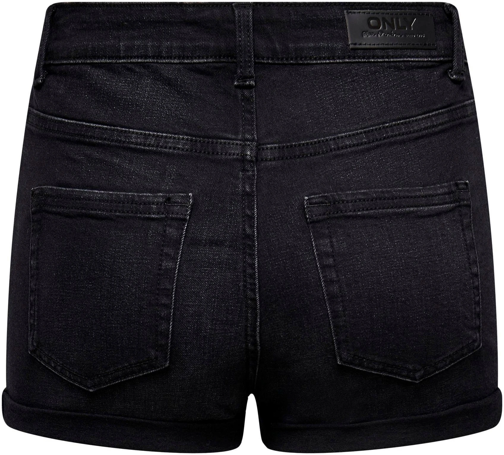 ONLY Jeansshorts ONLHUSH HW BUTTON SHORTS DNM PIM – Bild 6