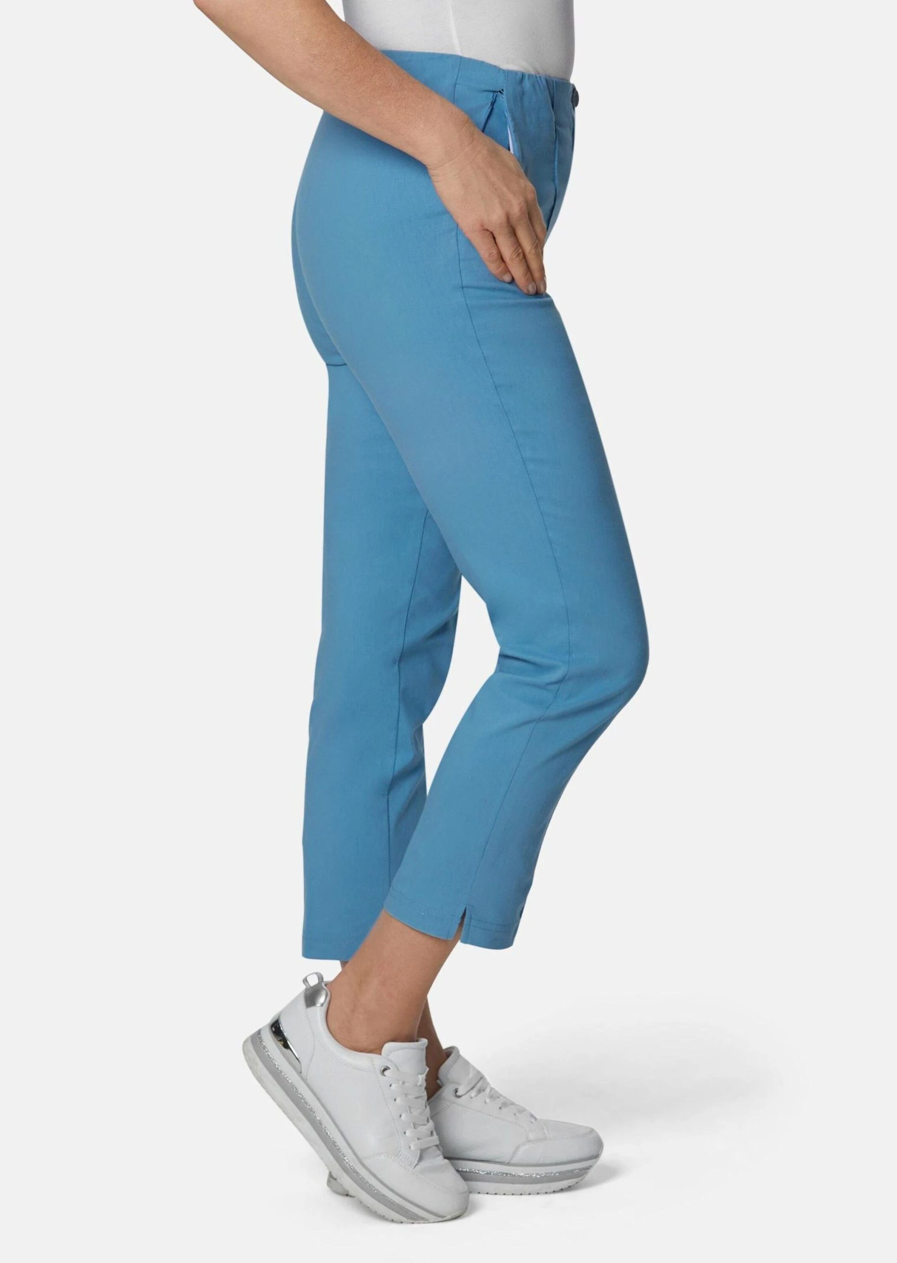 GOLDNER 7/8-Caprijeans »Moderne Hose Mit Streckenden Biesen« Ohne – Bild 4