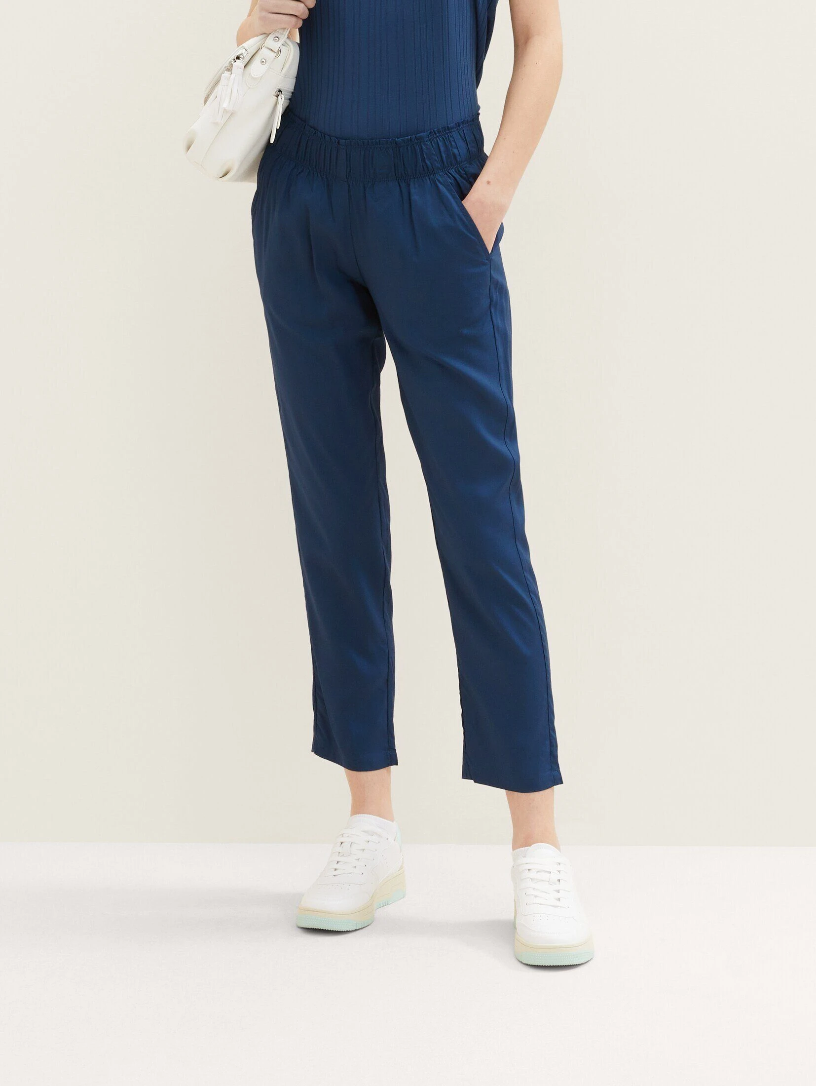 TOM TAILOR Culotte Cropped Loose Fit Hose – Bild 8