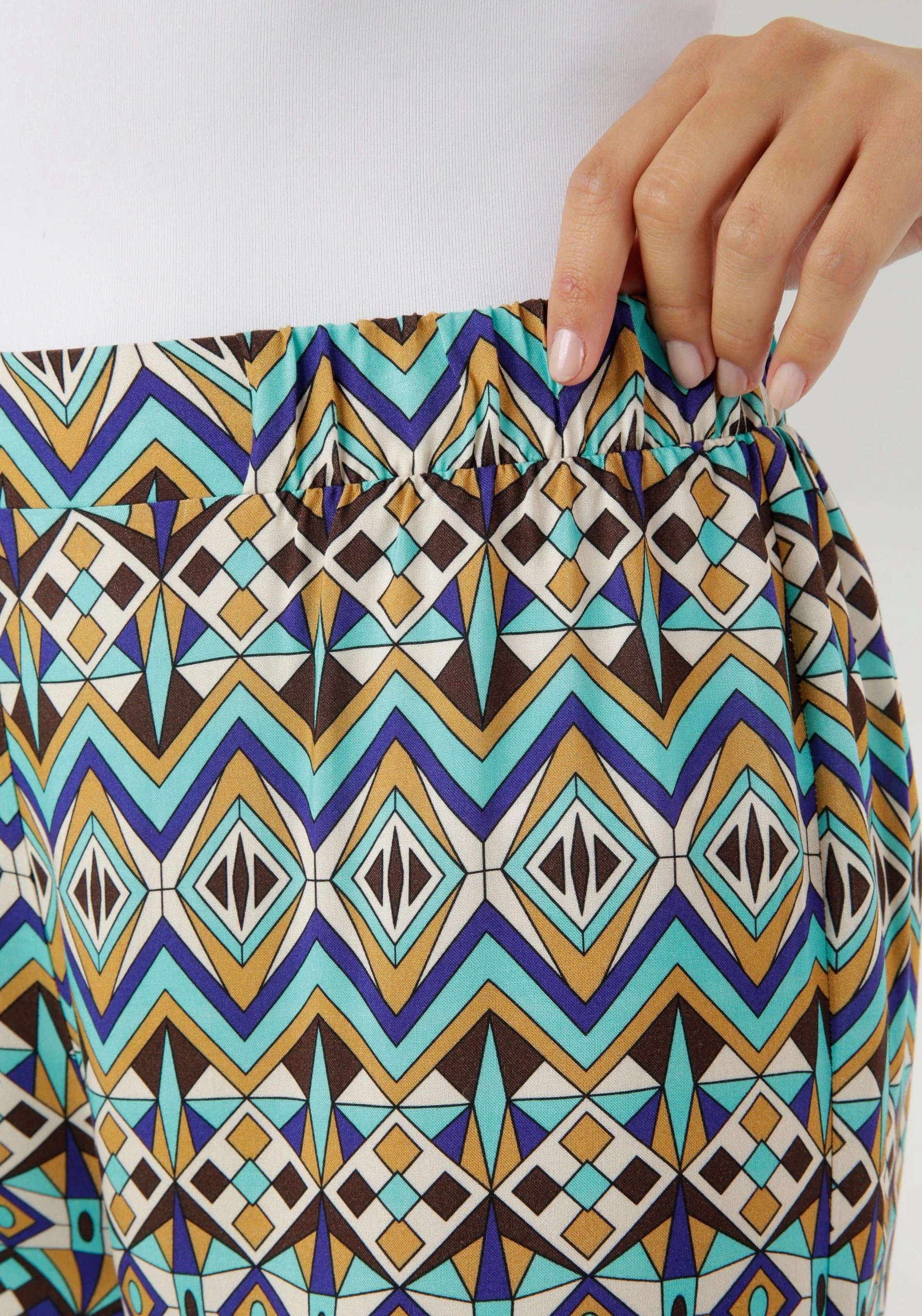 Aniston SELECTED Palazzohose Mit Allover-Muster - NEUE KOLLEKTION – Bild 3