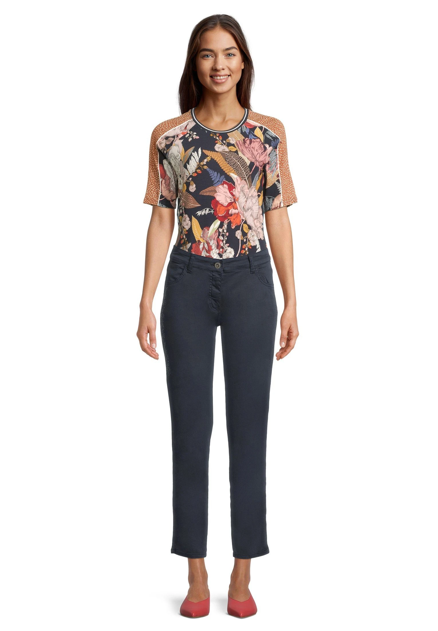 Betty Barclay Stoffhose »im Glitzer-Look« (1-tlg) – Bild 4