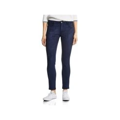 STREET ONE Stoffhose »blau Regular« (1-tlg)