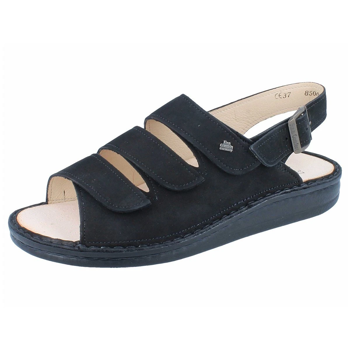 Comma Stoffhose Blau Regular (1-tlg)