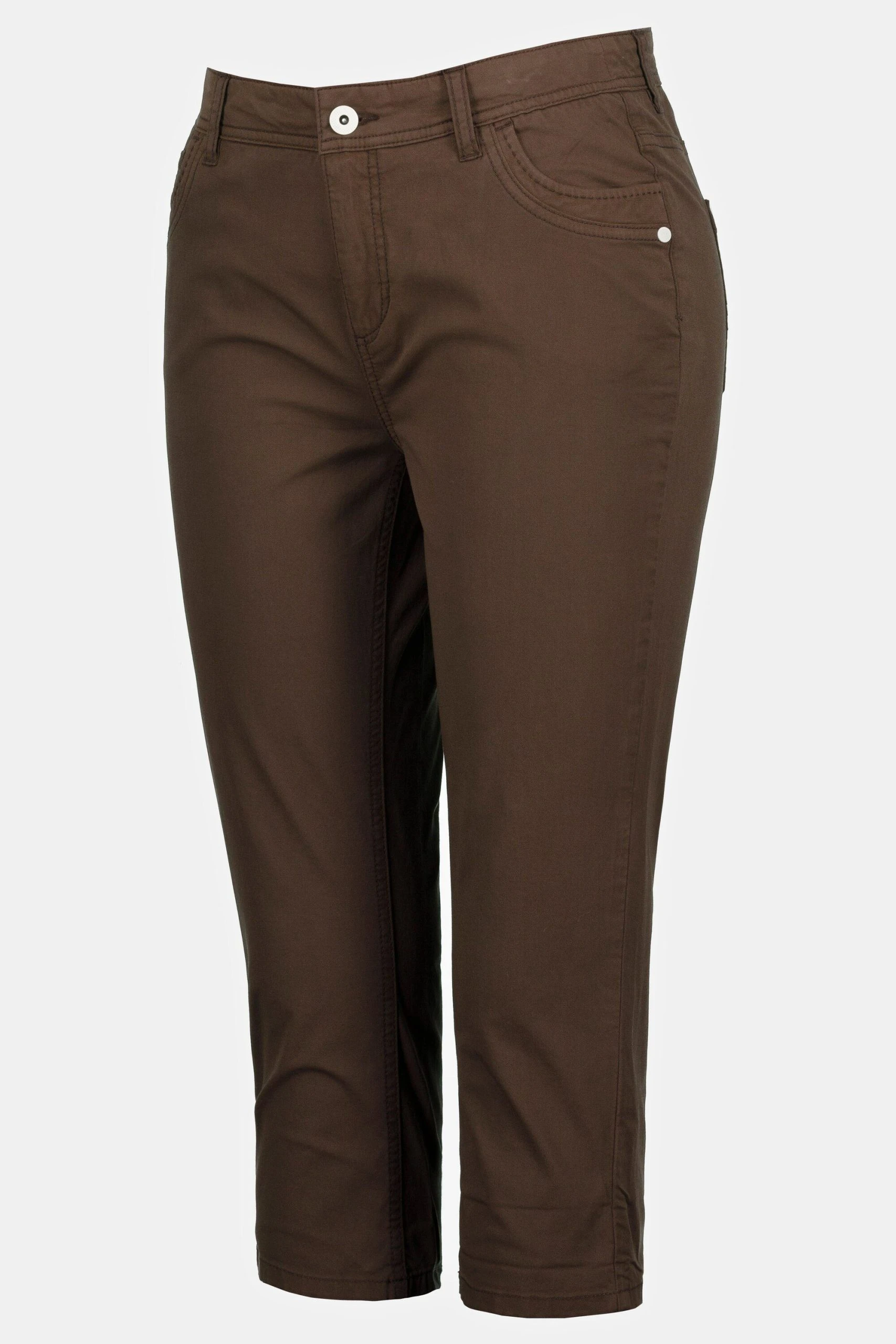 Gina Laura Caprihose Capri-Hose Garment Dyed 5-Pocket Zipper – Bild 5