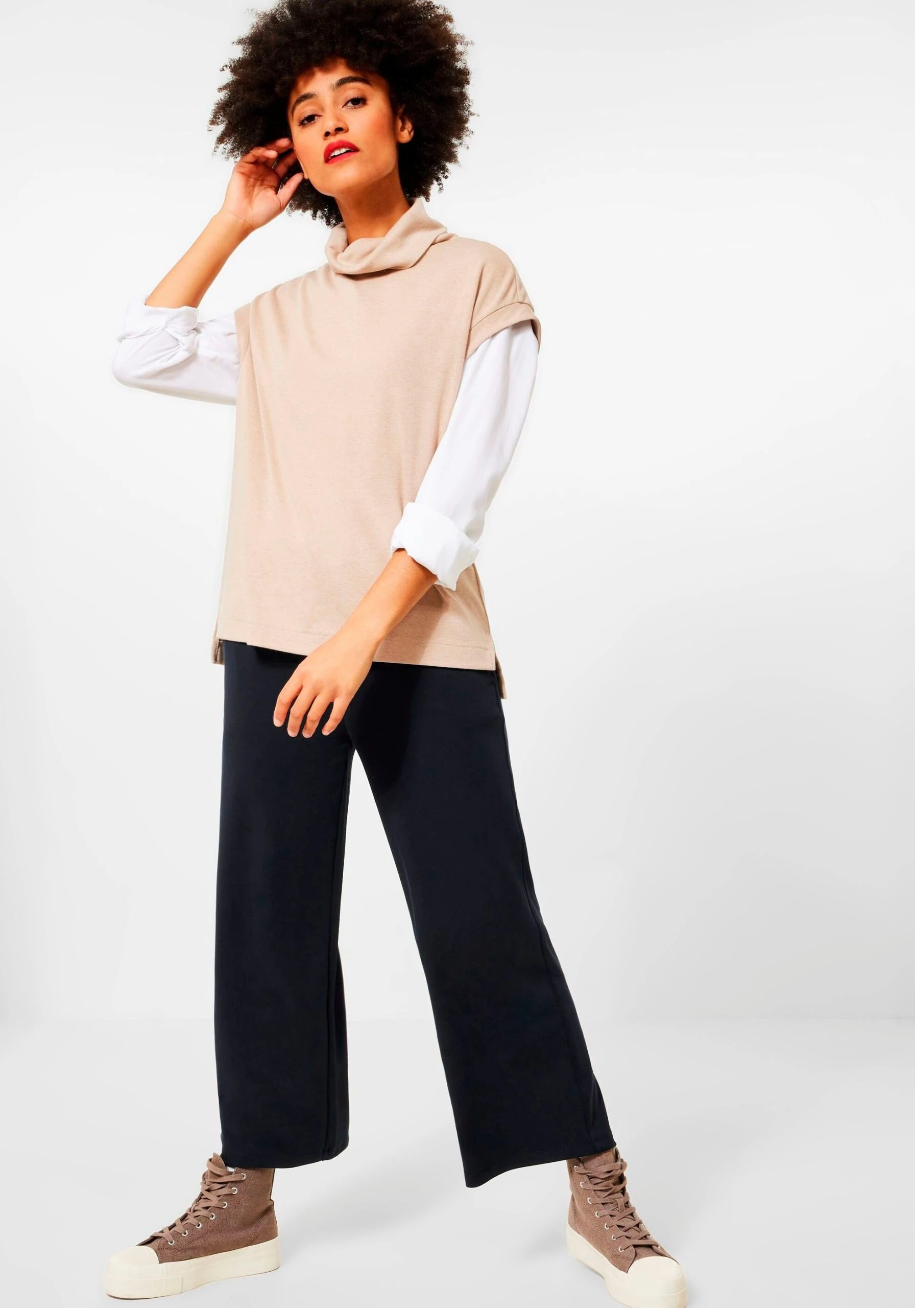 STREET ONE Stoffhose »Style Emee« Mit Ziertaschen – Bild 3