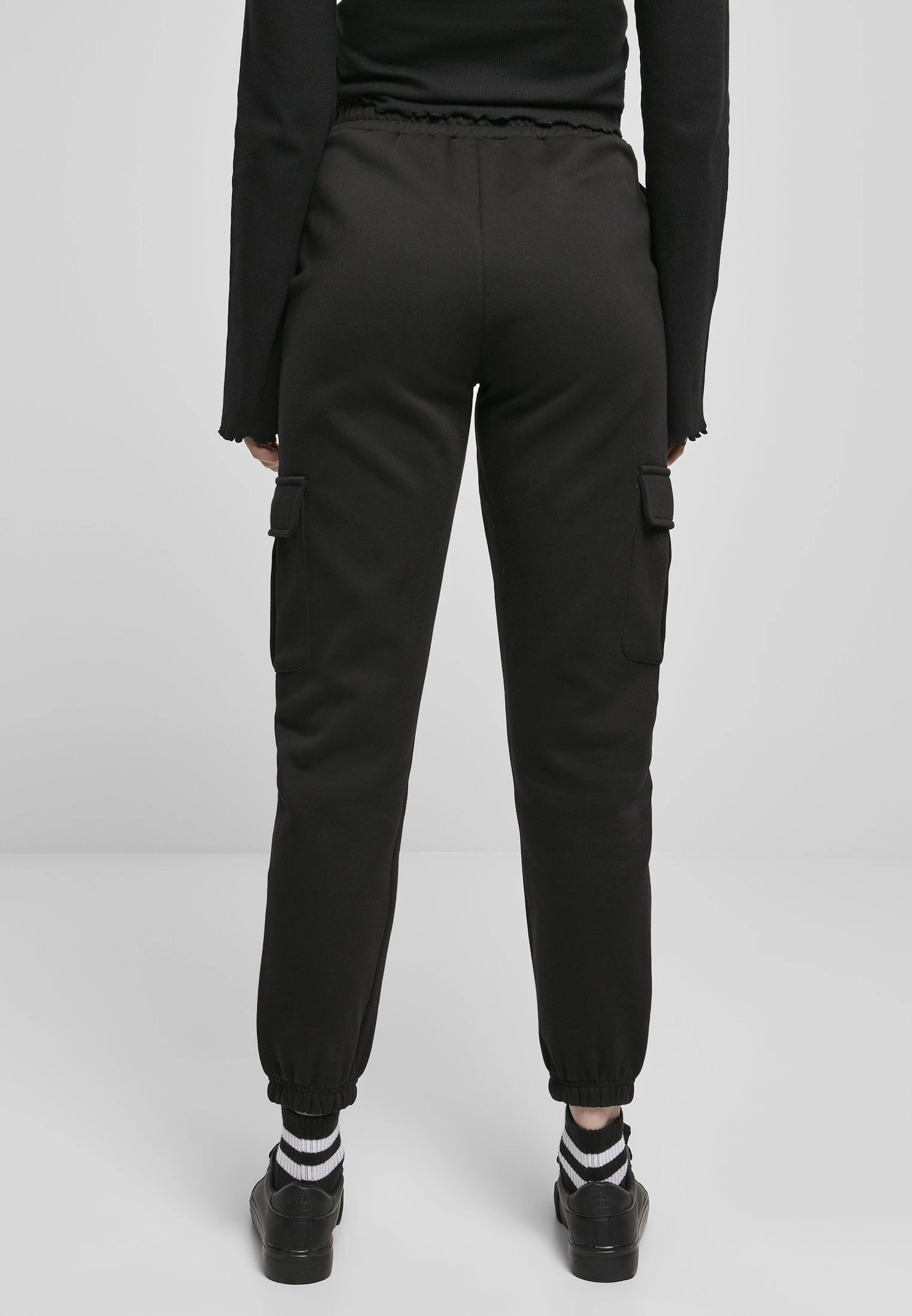 URBAN CLASSICS Stoffhose »Urban Classics Damen Ladies High Waits Cargo Sweat Pants« â Bild 3