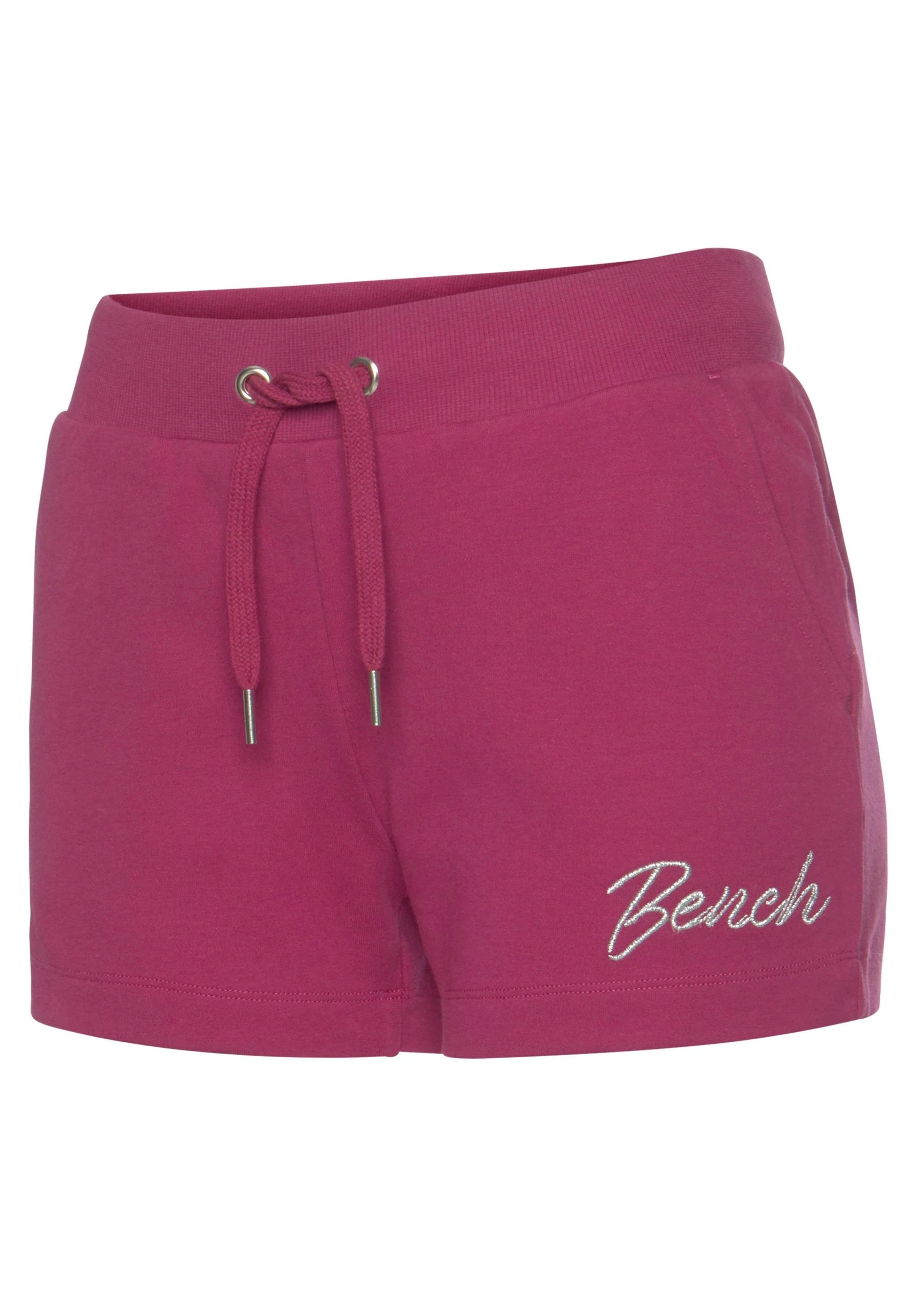 Bench. Sweatshorts Mit Glänzender Logostickerei – Bild 4